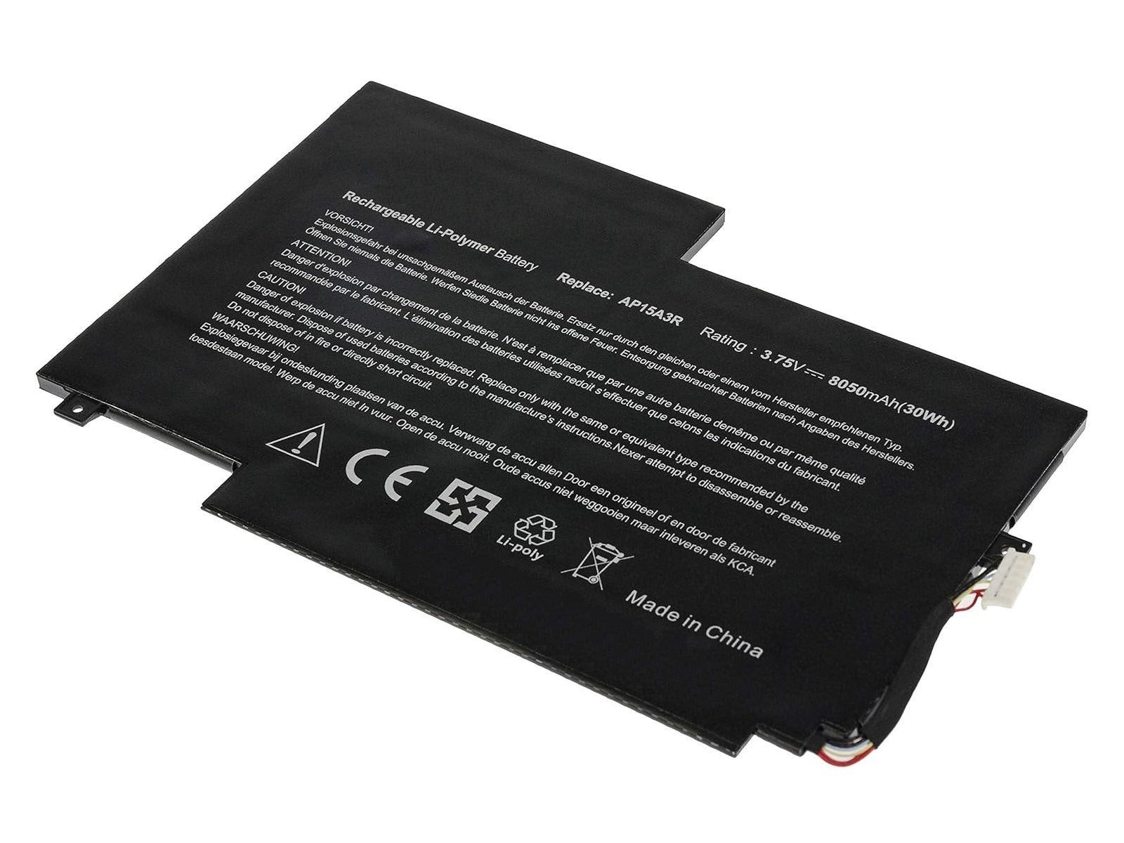 RETRO Acer Aspire SW3-013, AP15A3R Notebook Bataryası