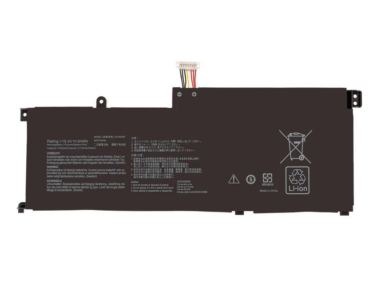 RETRO Asus C41N2002 Notebook Bataryası