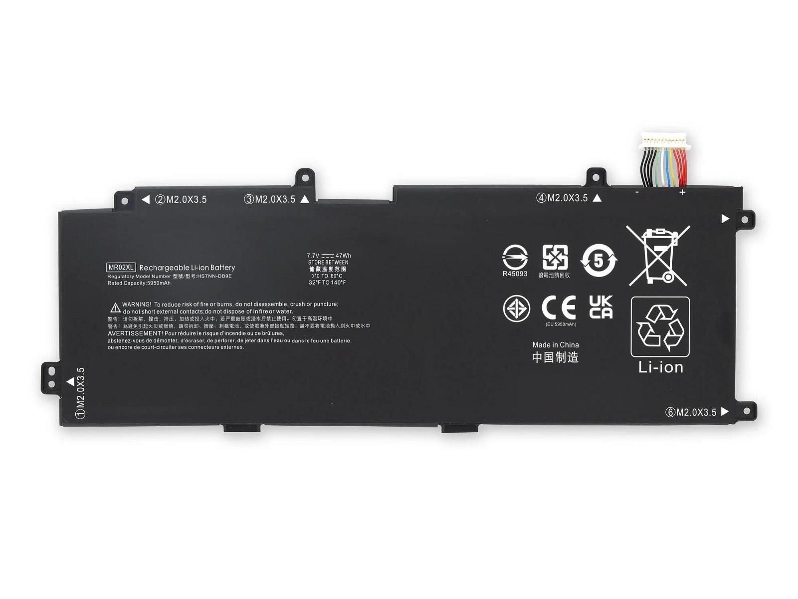 RETRO Hp Elite x2 G4, MR02XL Tablet Bataryası