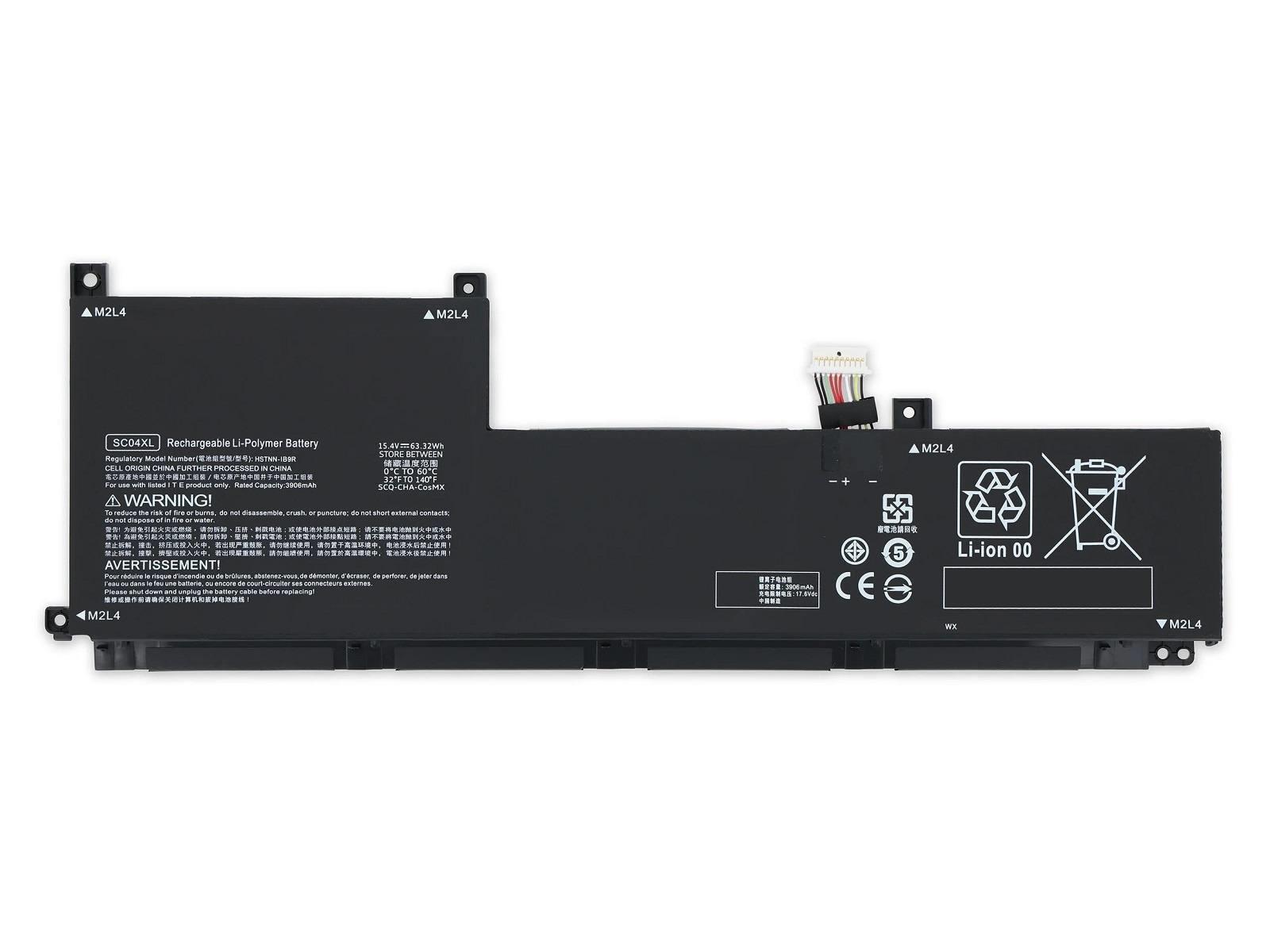 RETRO Hp Envy 14-eb0000, SC04XL Notebook Bataryası