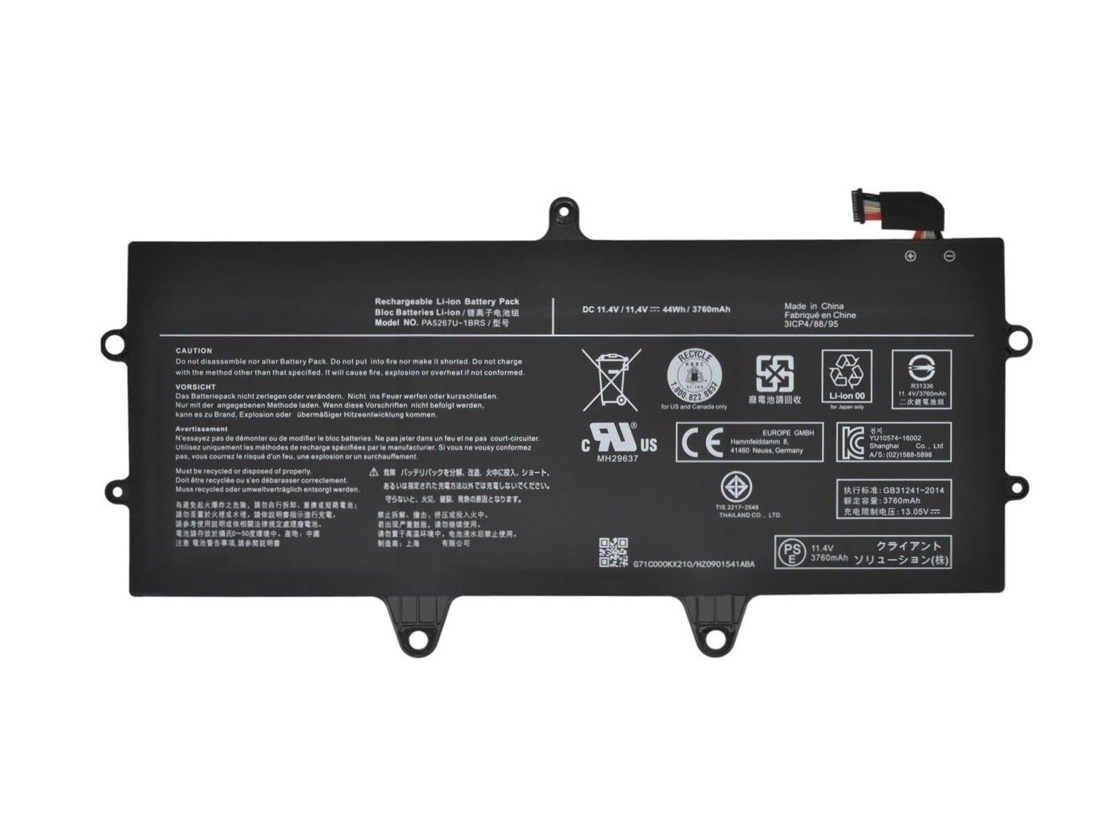Toshiba Dynabook PA5267U-1BRS Notebook Bataryası