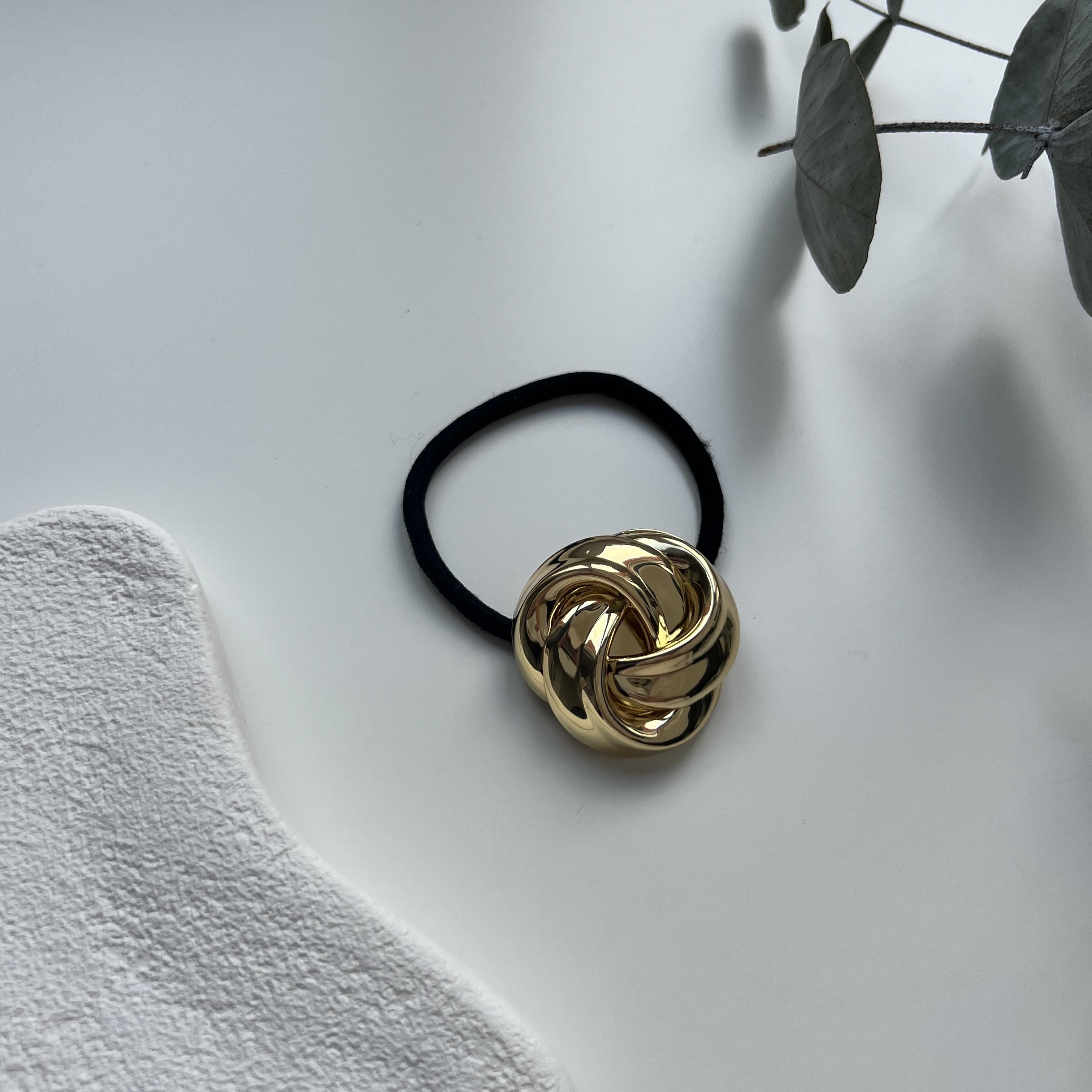 Gold Düğüm Lastik Toka
