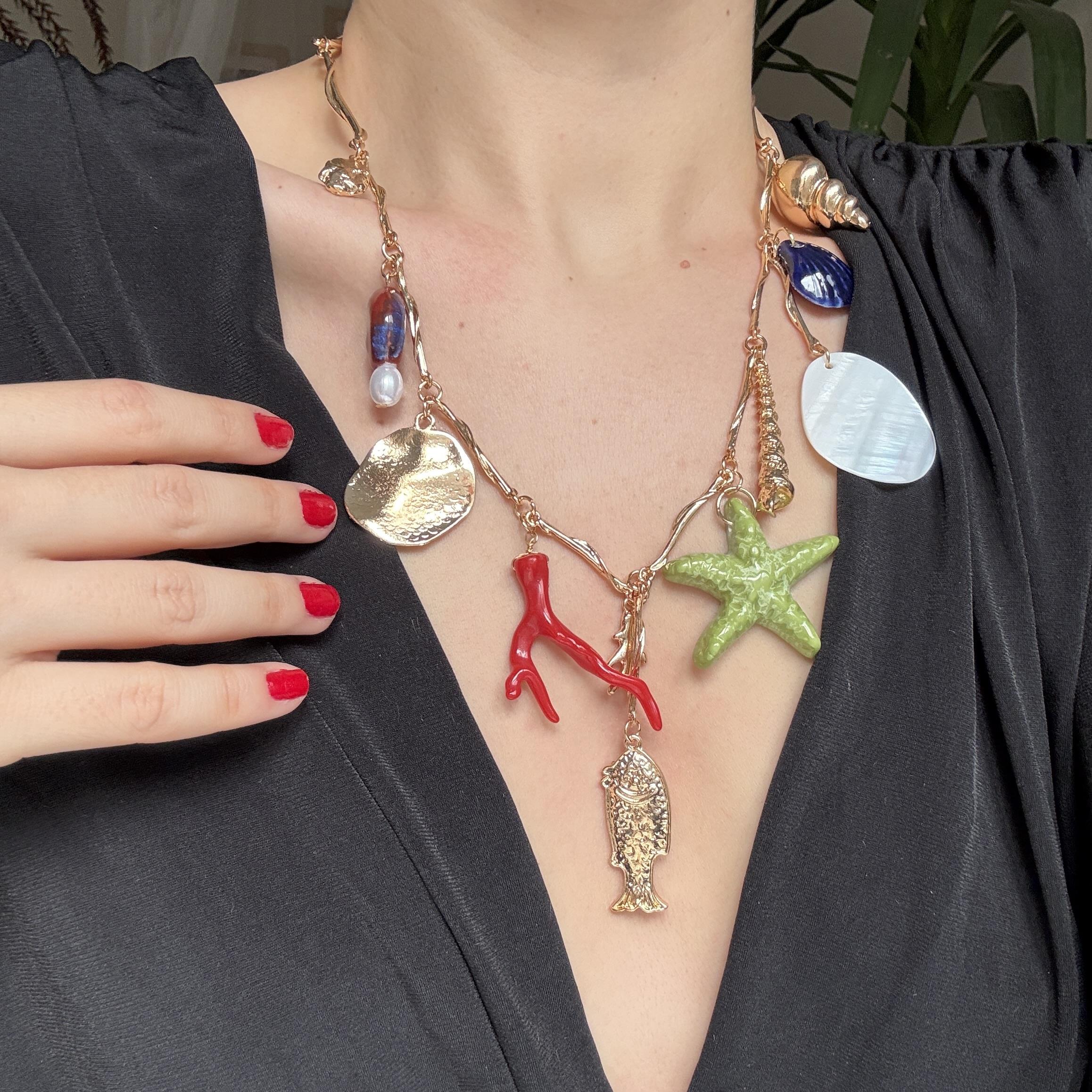 Marka Sea Charm Kolye