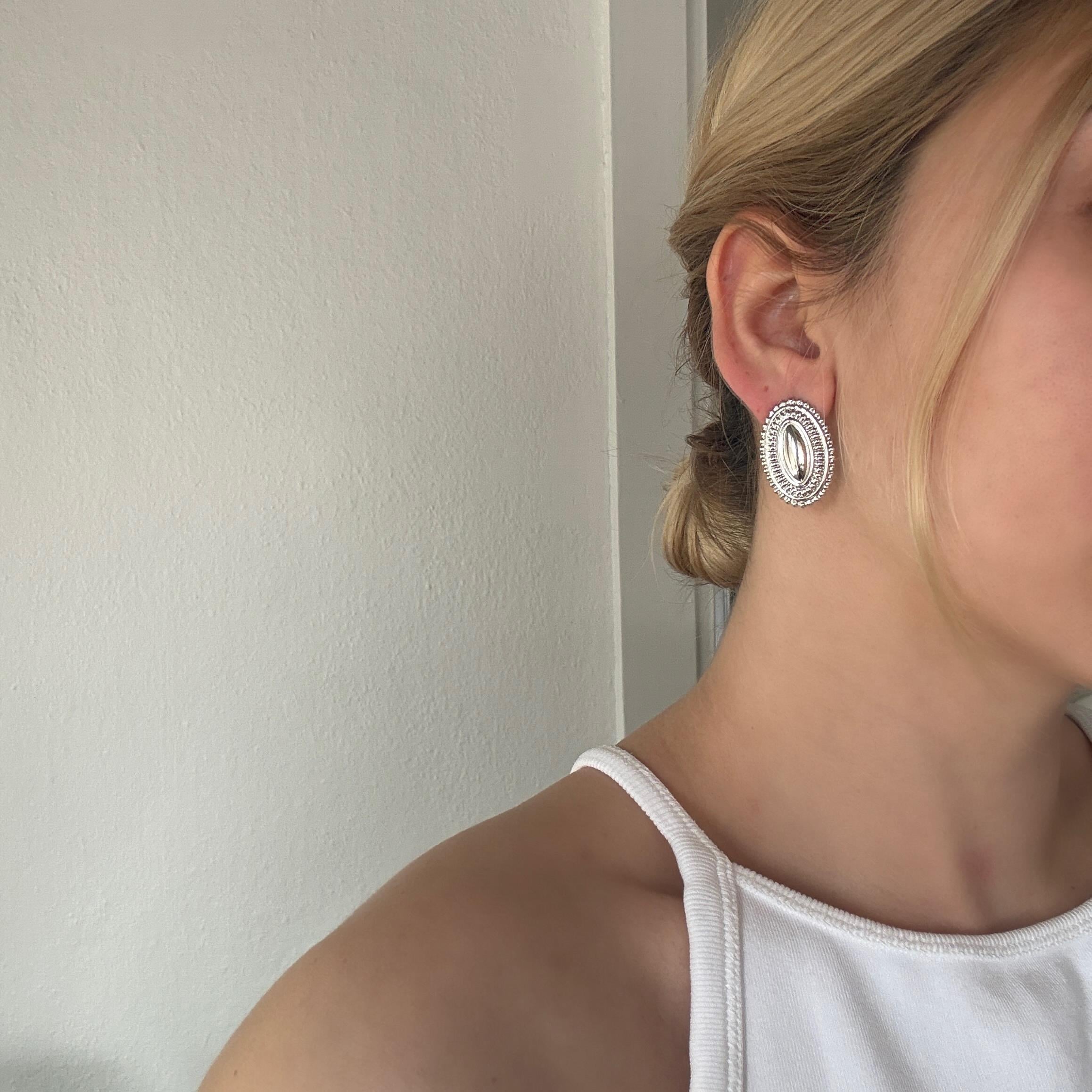 Silver Veloura Küpe