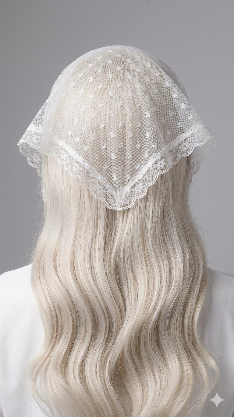 Vintage Kalpli Üçgen Bandana