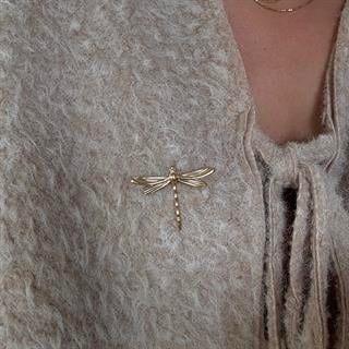 Çelik Yusufçuk Broş