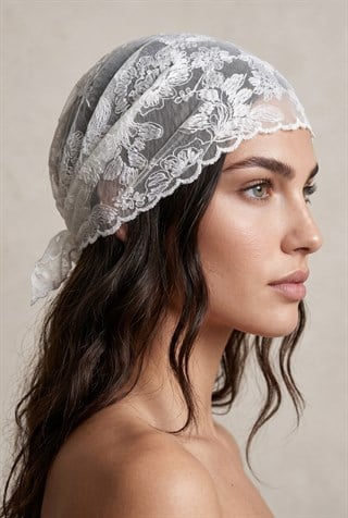 Dantel Bandana&Şal 90cm