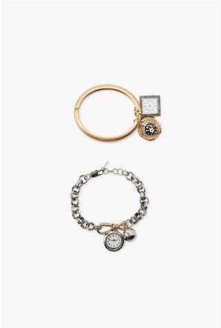 Marka 2li Saat Bileklik