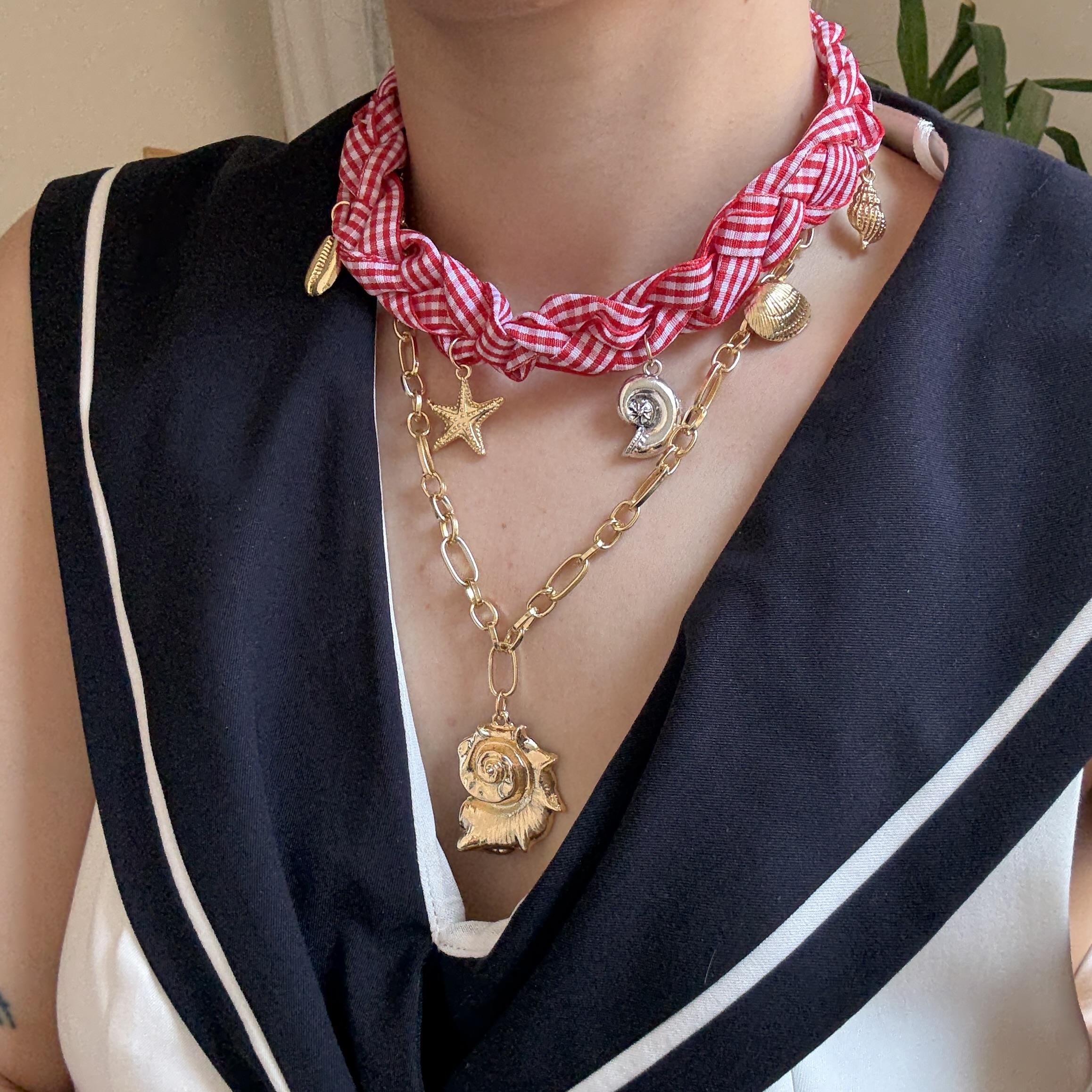 2li Kareli Charm Kolye