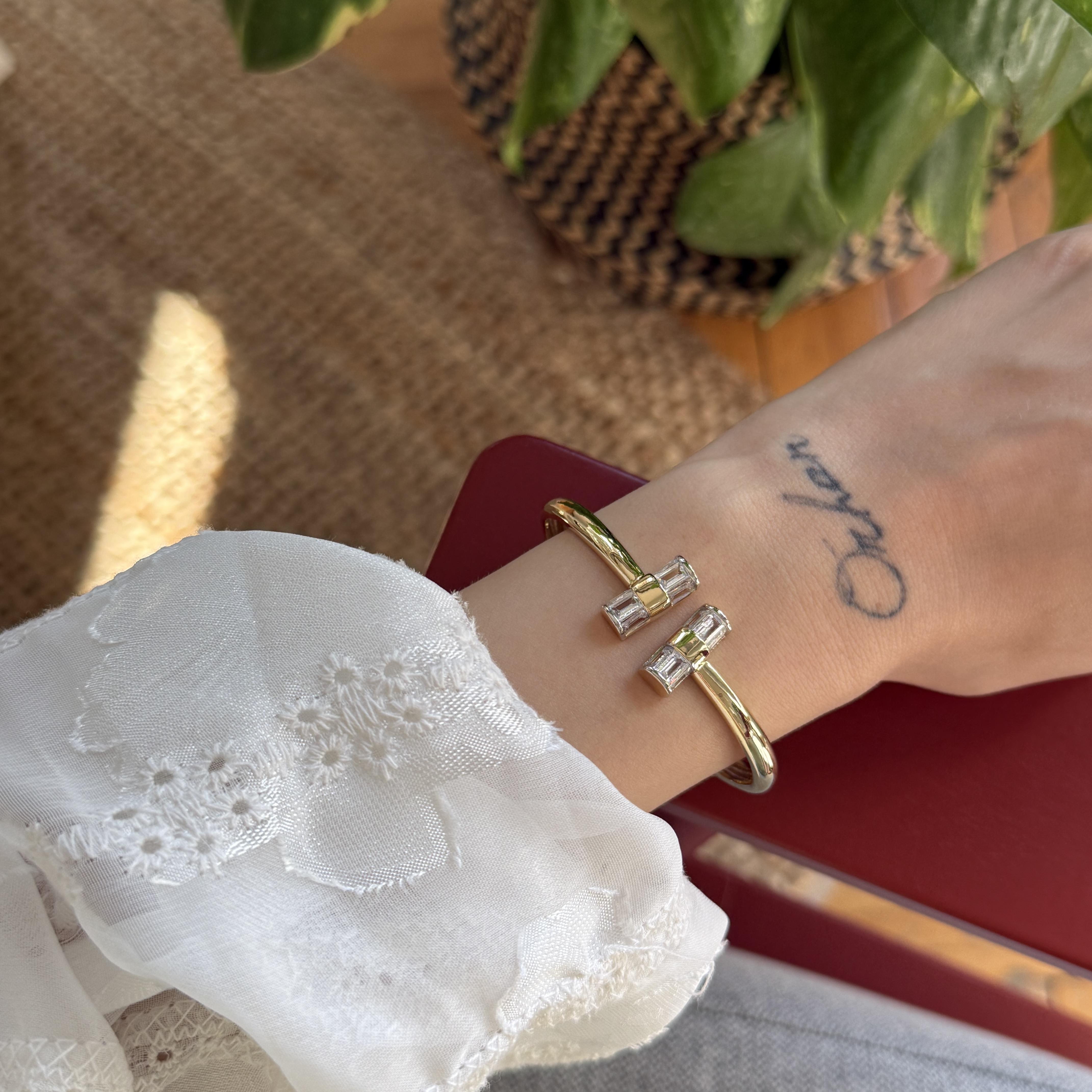 Baget Taşlı T Bilezik