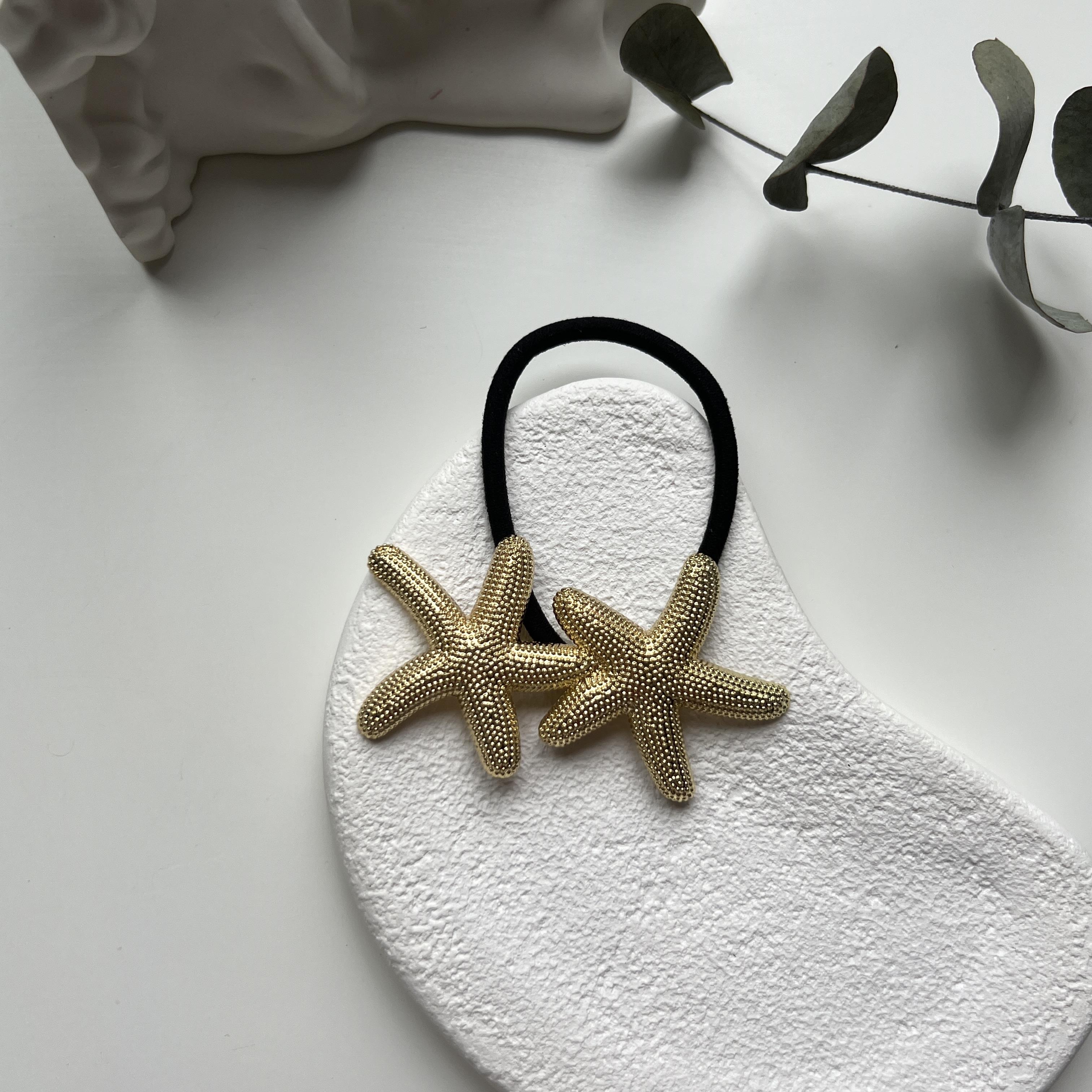 Gold 2li Deniz Yıldızı Lastik Toka