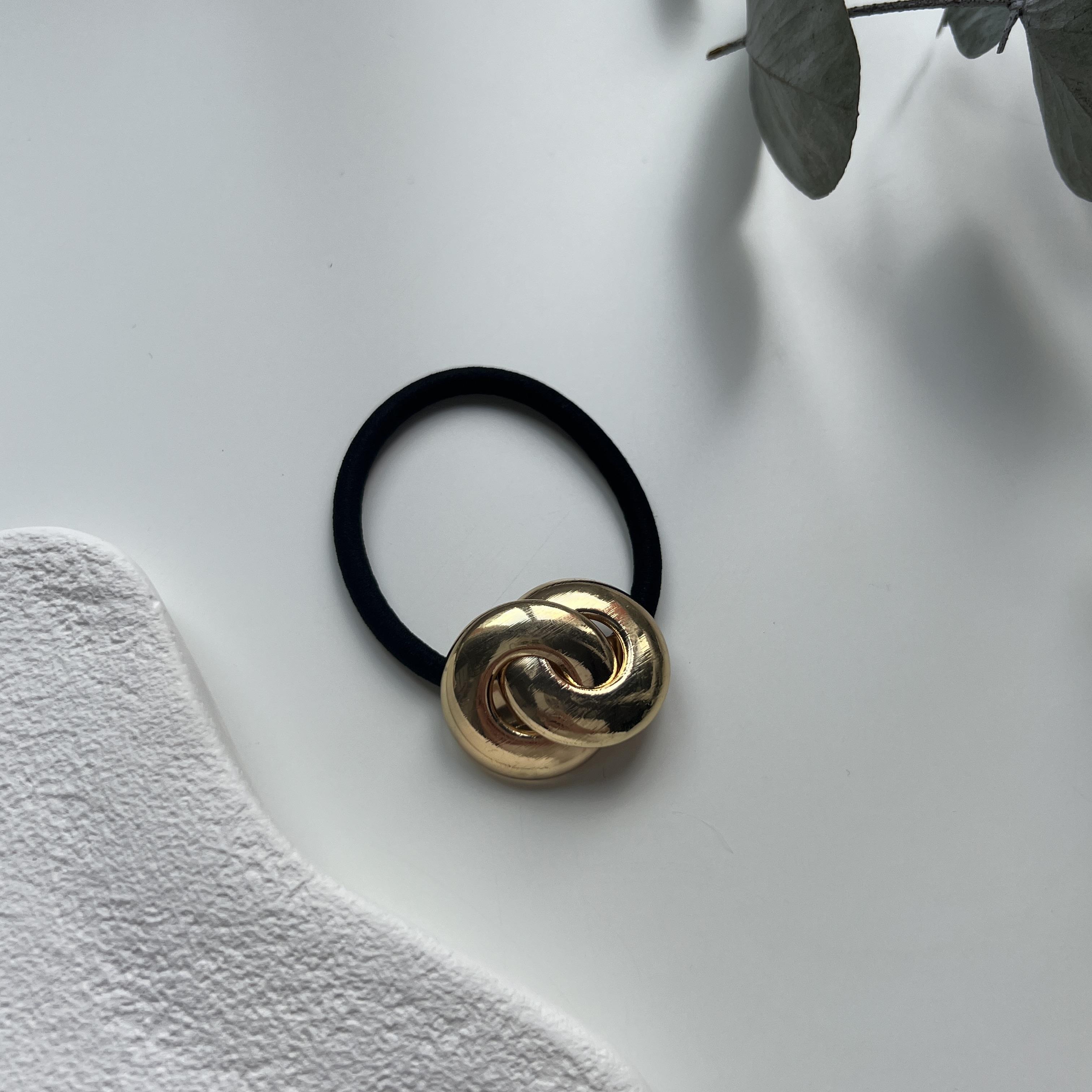 Gold Düğüm Lastik Toka