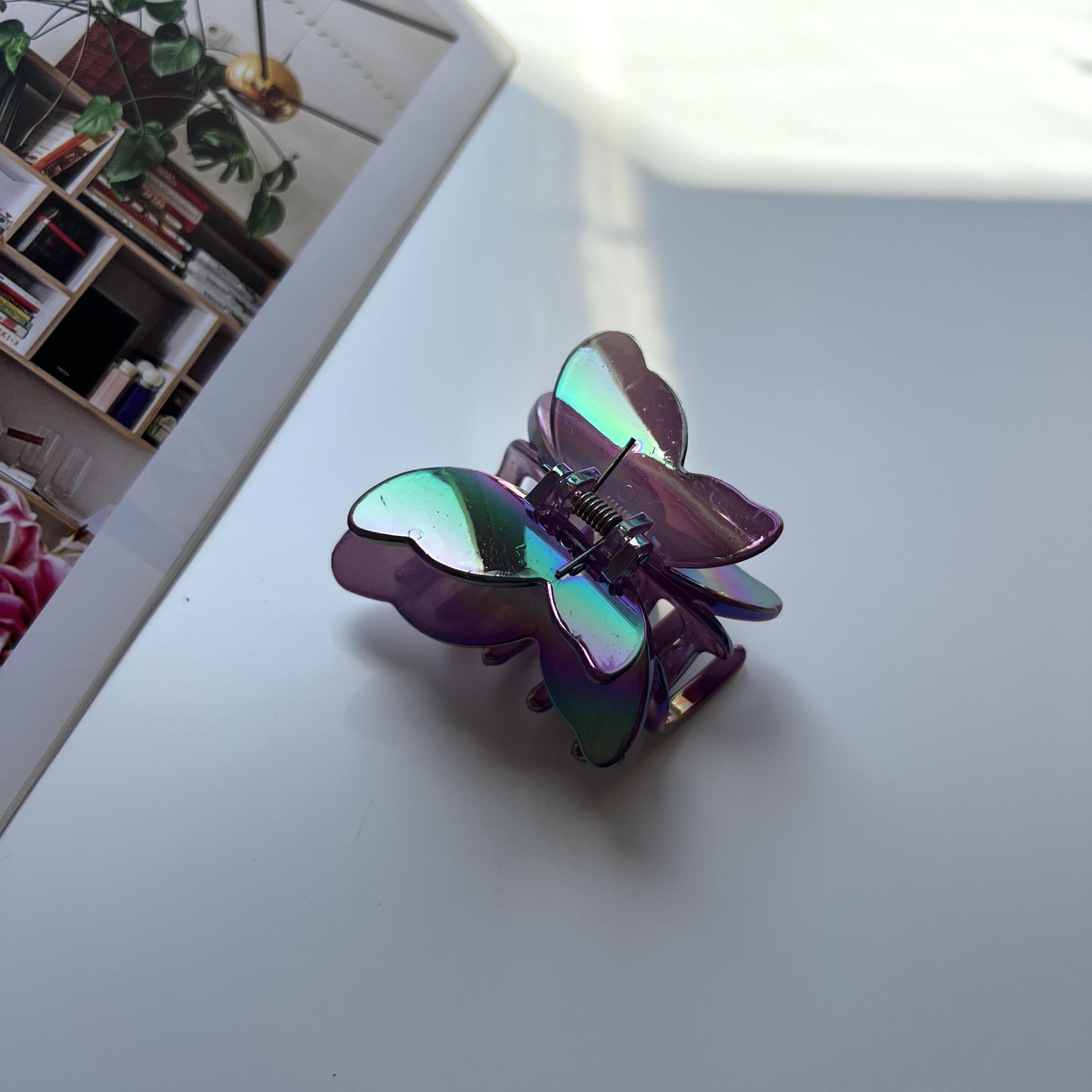 Hologram Kelebek Mandal Toka