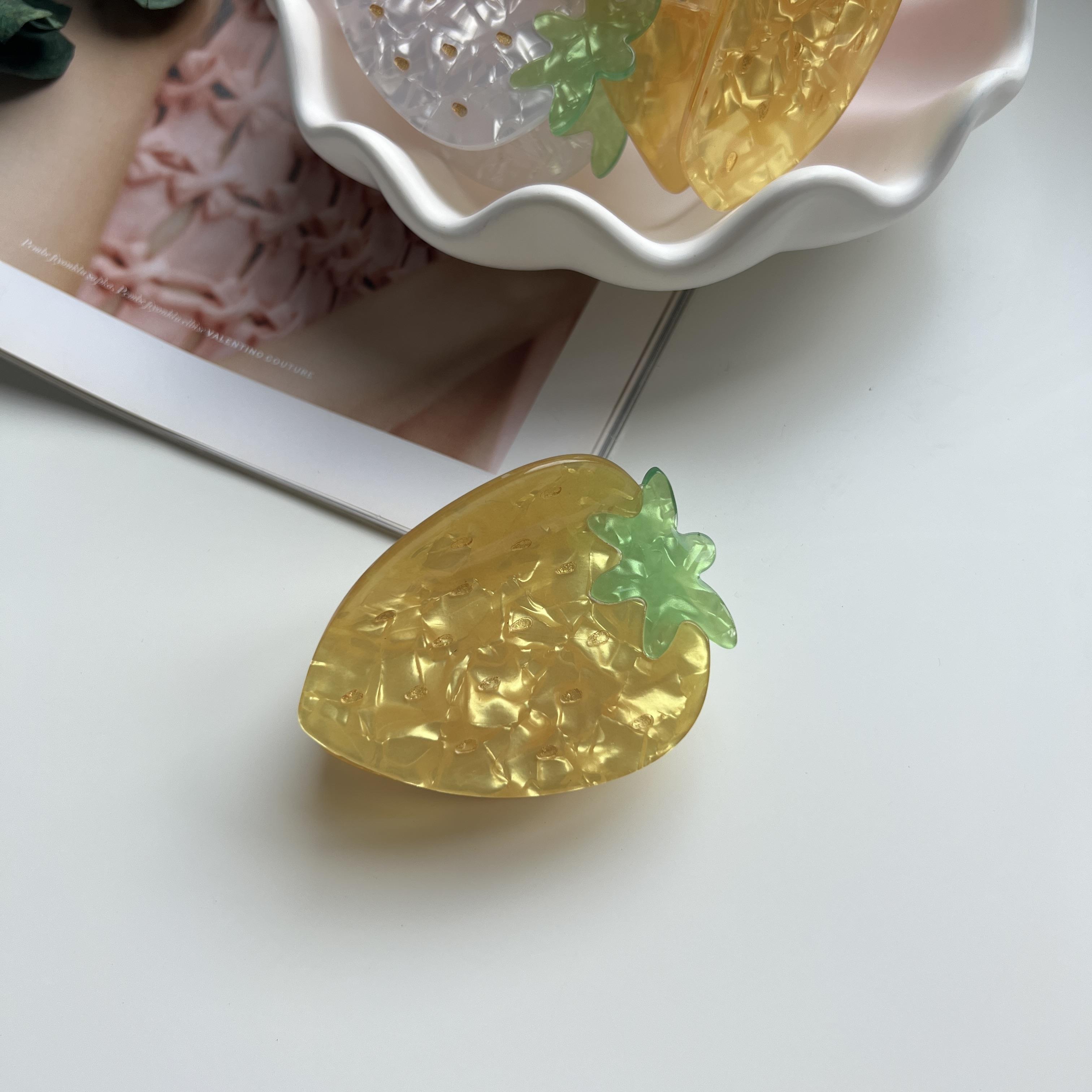 Kemik Çilek Mandal Toka