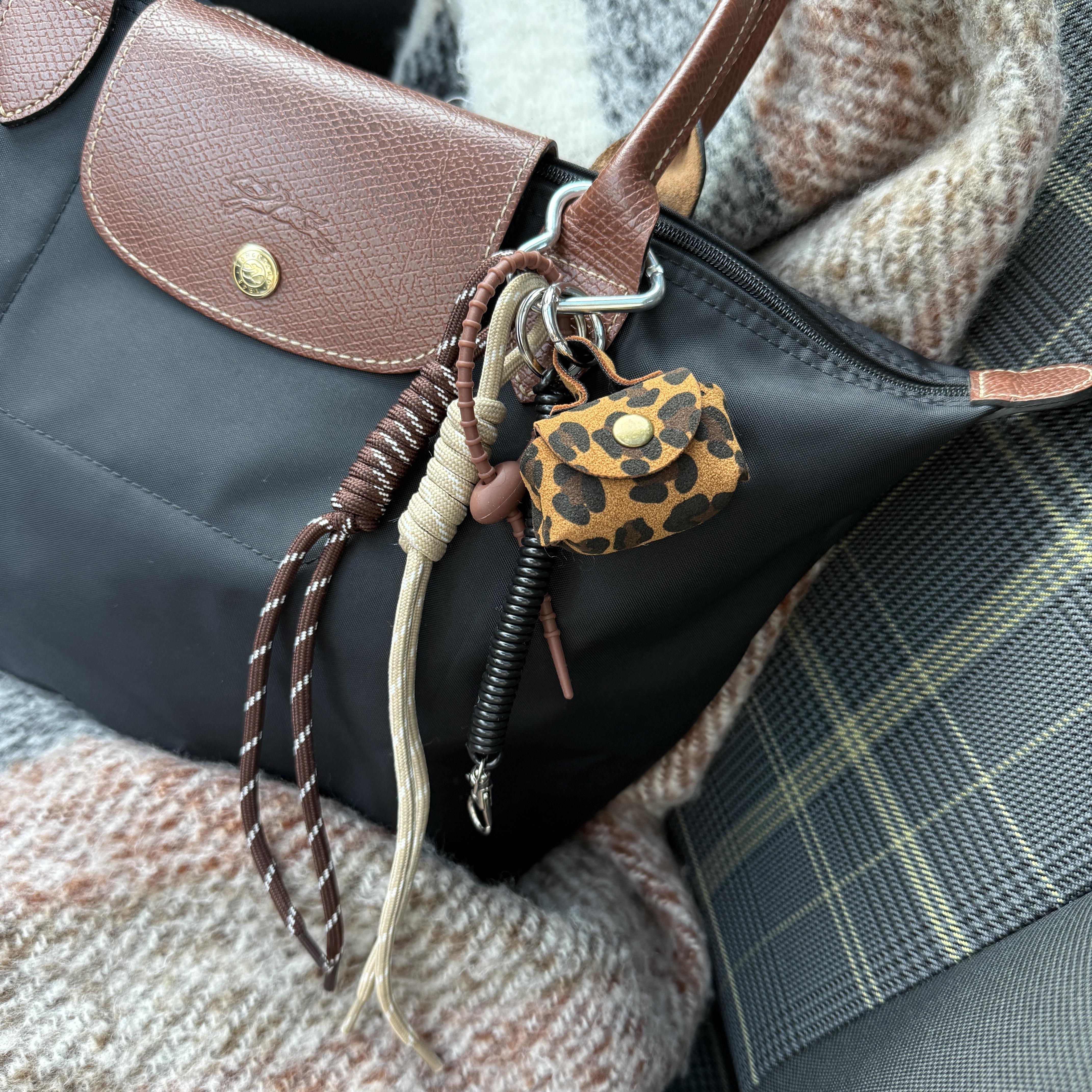 Leopar Çantalı Çanta Aksesuarı&Anahtarlık