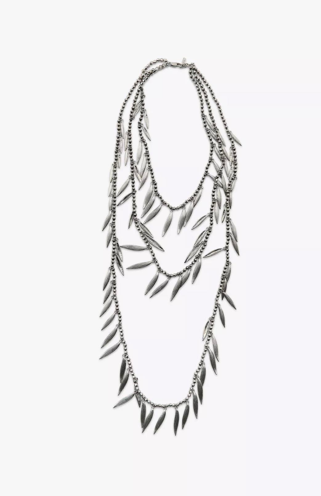 Marka Çoklu Yaprak Kolye