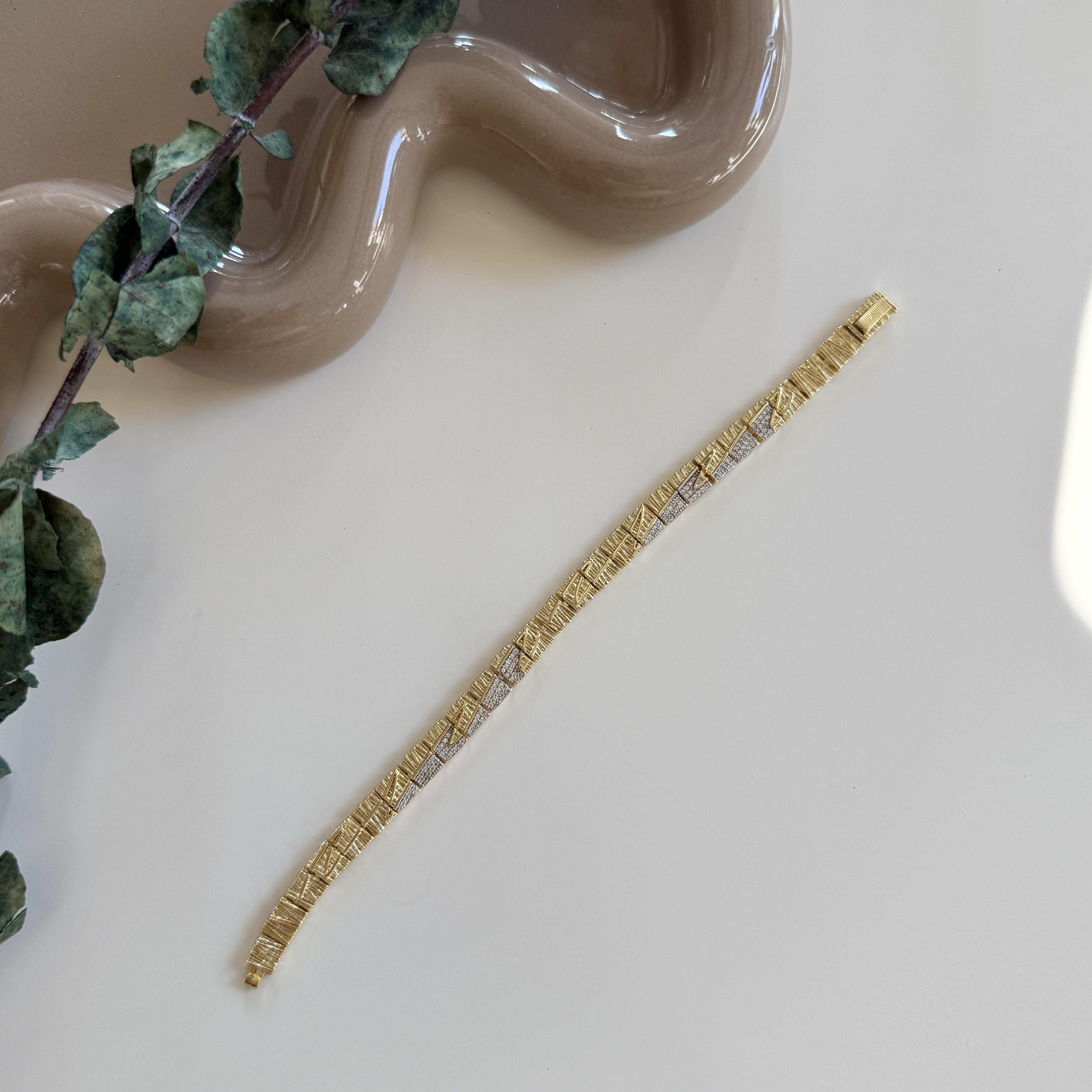 Mix Taşlı Dokulu Bileklik