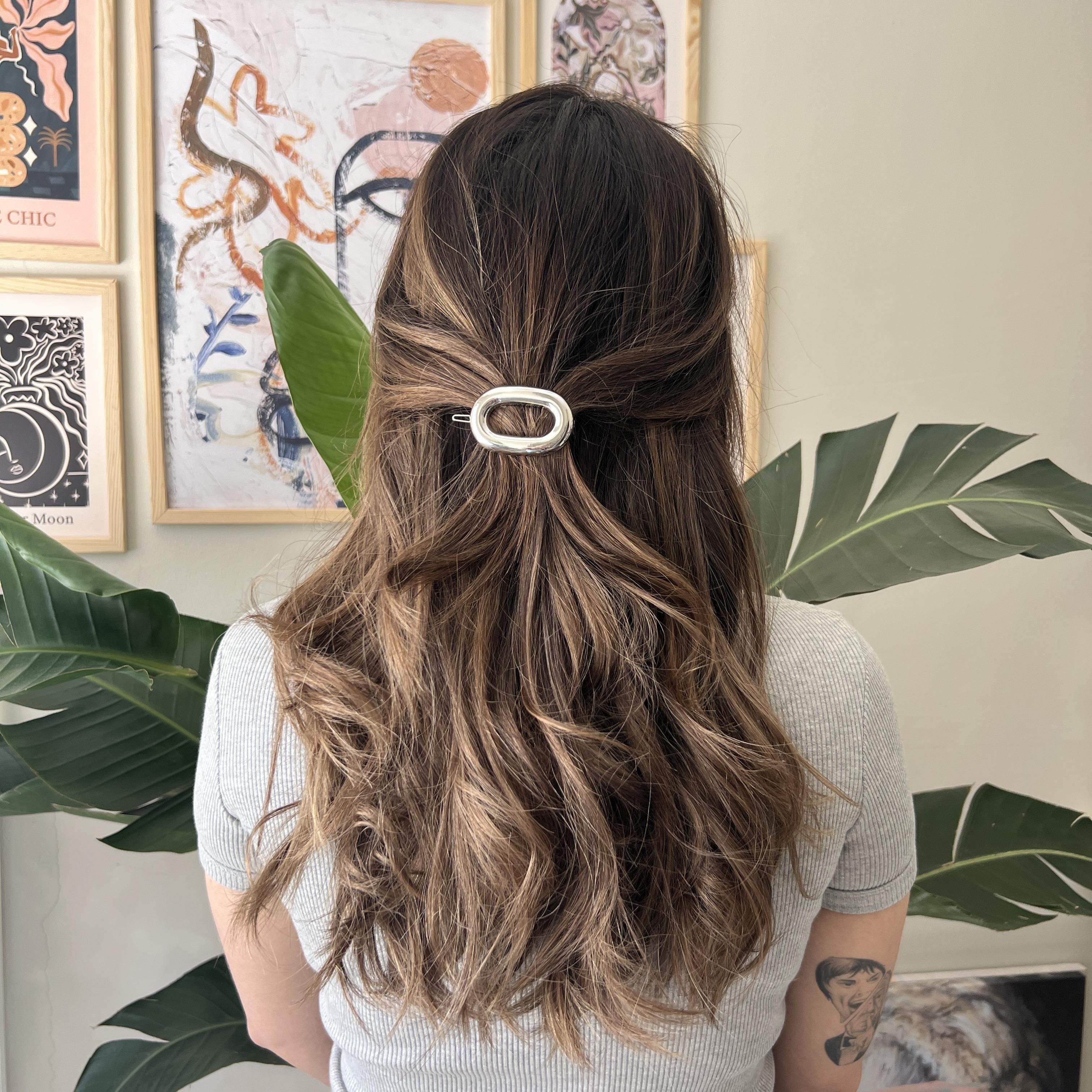 Silver Bombe Oval Toka