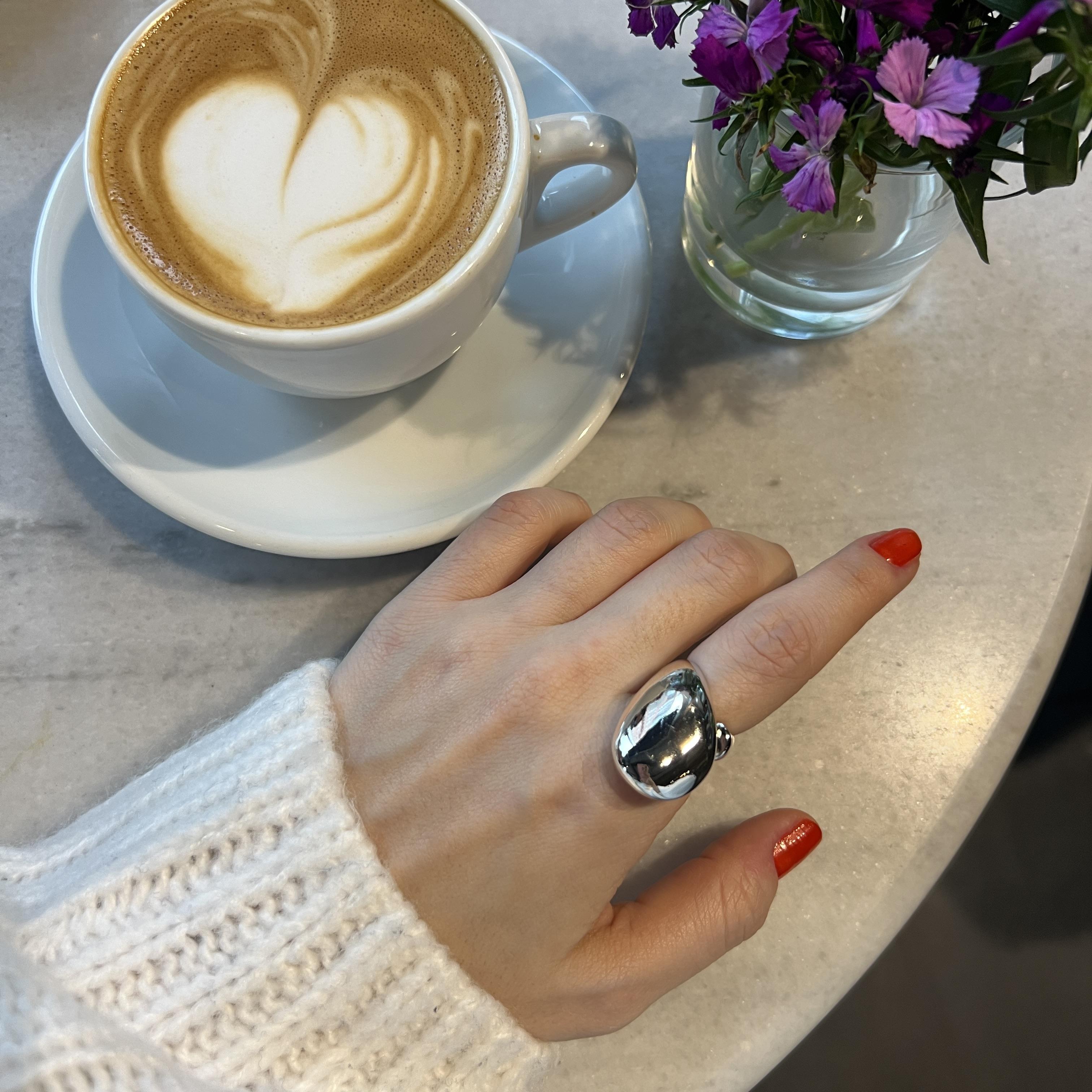 Silver Bombeli Yüzük