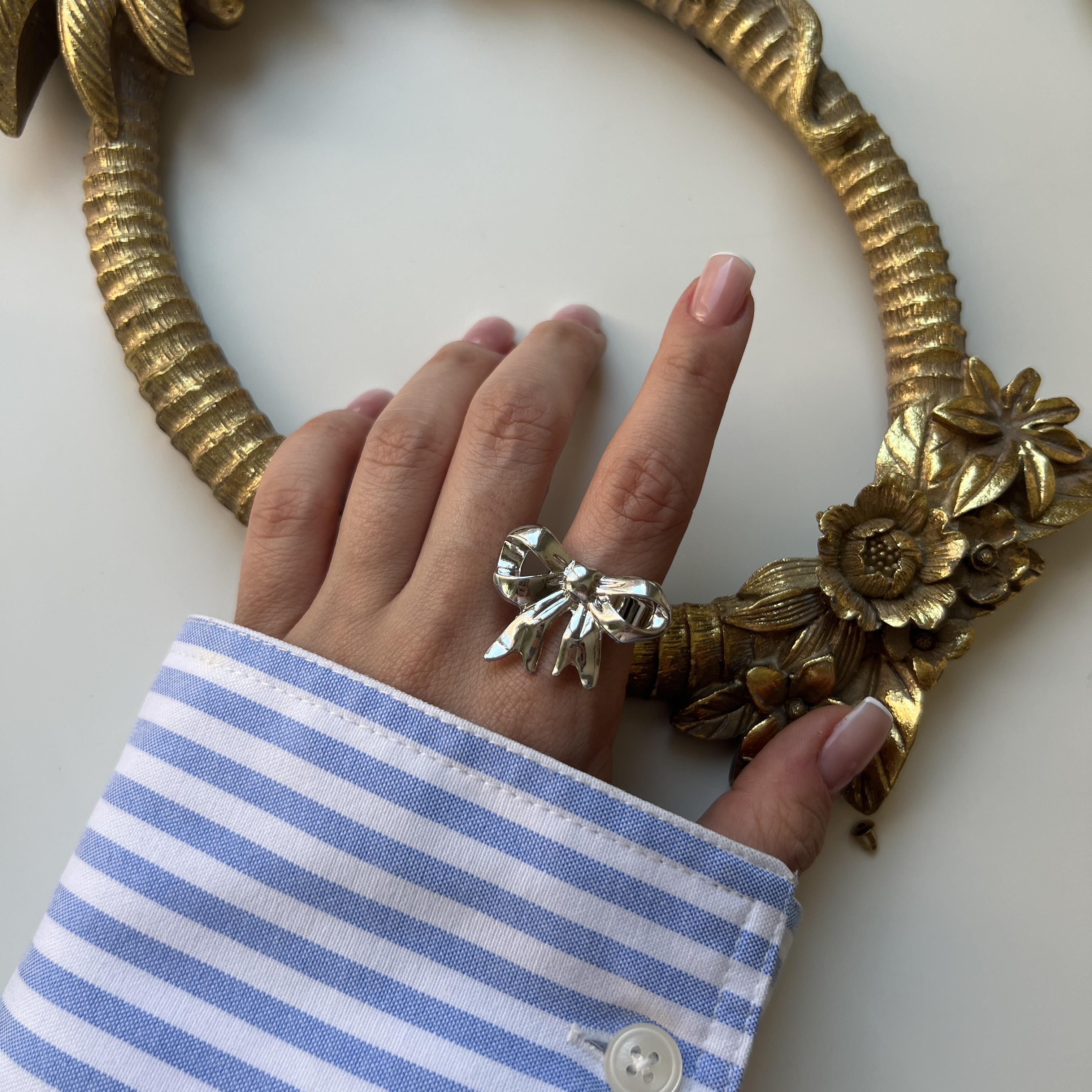 Silver Fiyonk Yüzük