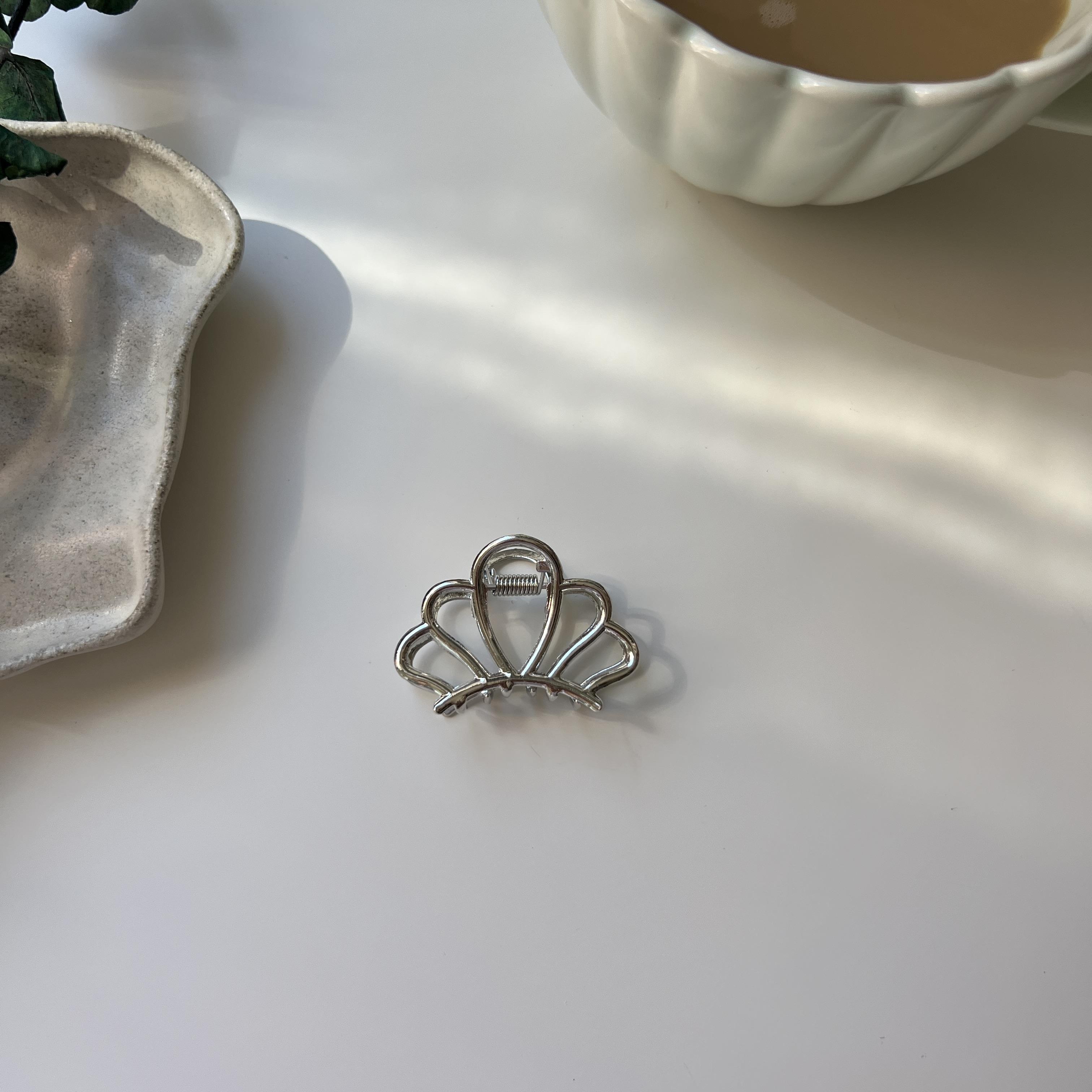 Silver Mini Taç Toka