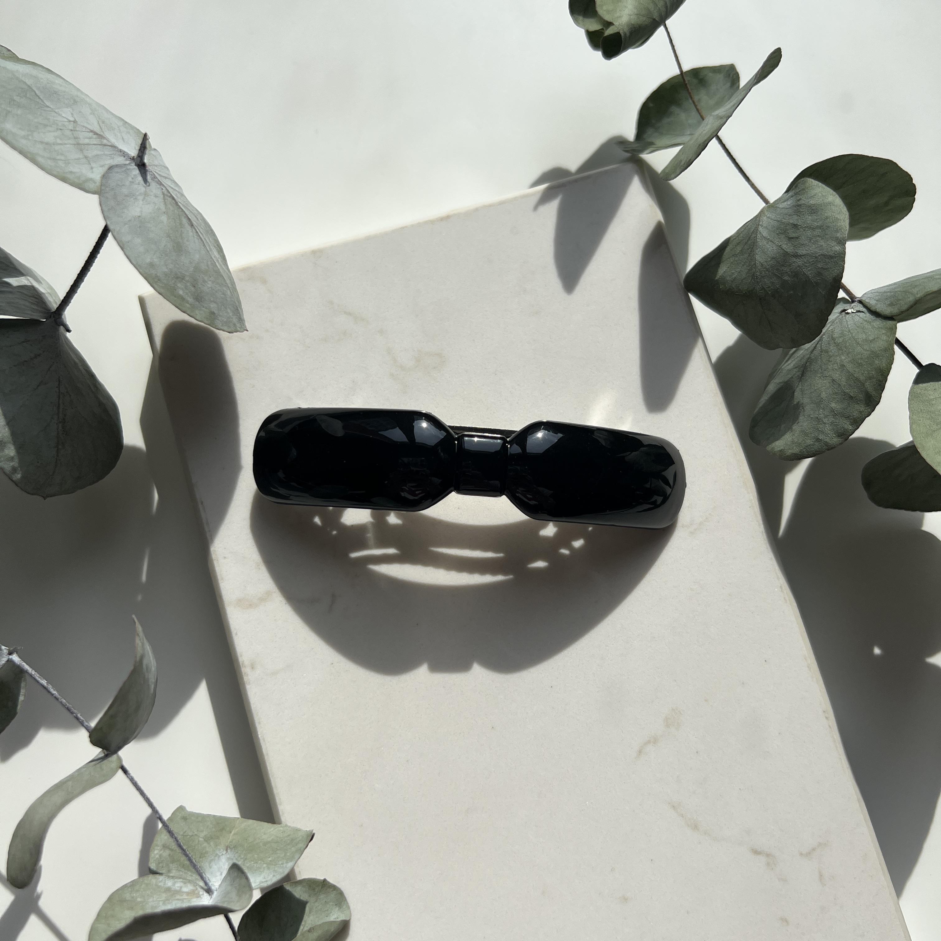 Siyah Fiyonk Otomatik Toka