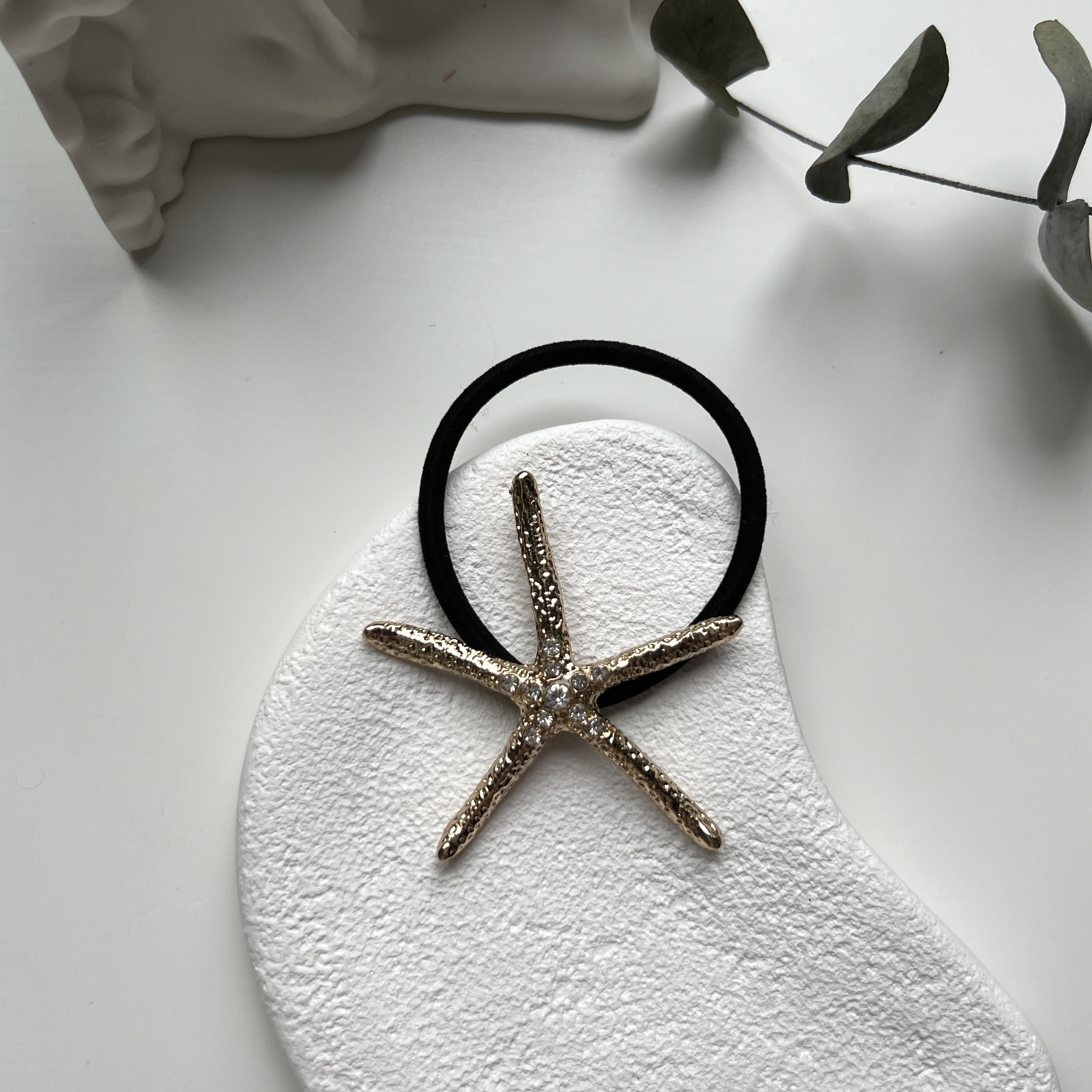 Taşlı Yıldız Lastik Toka