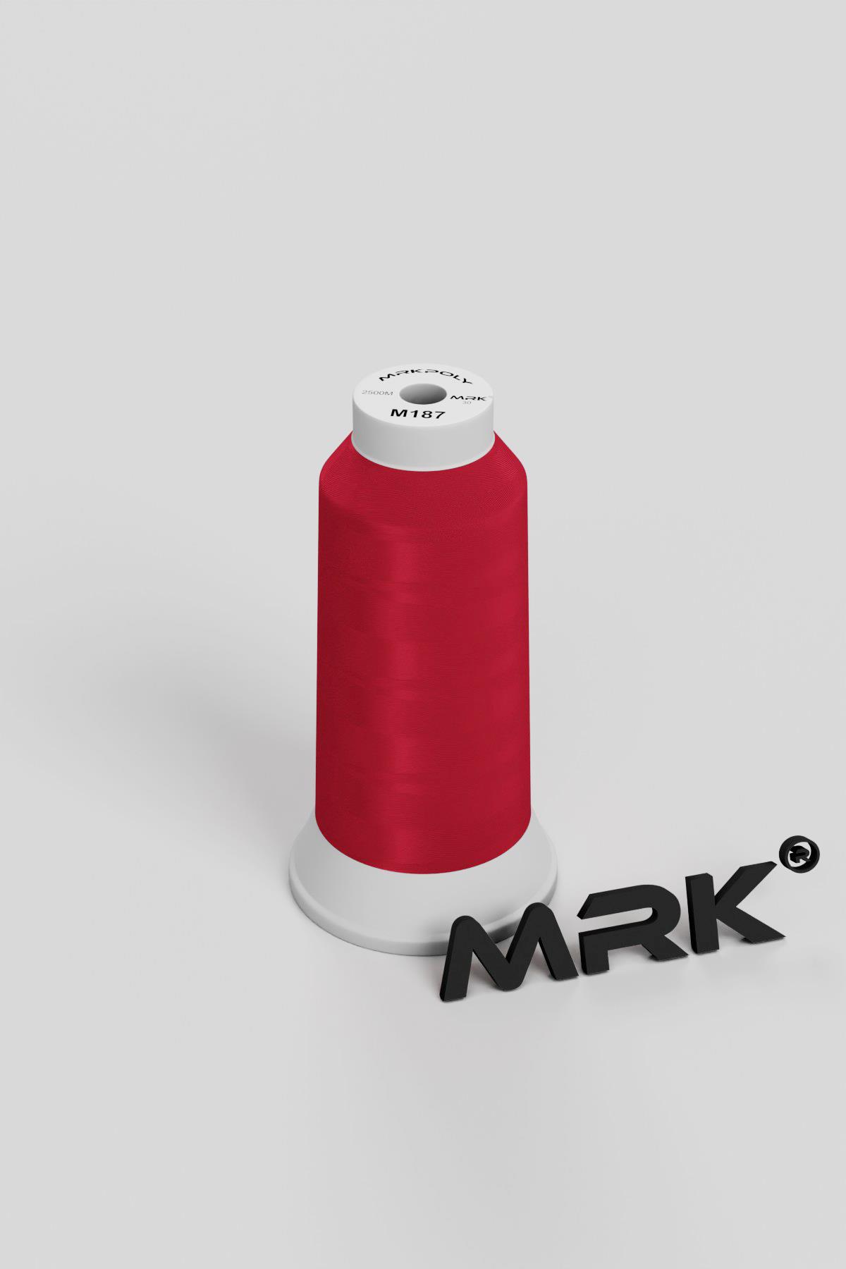 Polyester Nakış İplik Kırmızı -2500MT