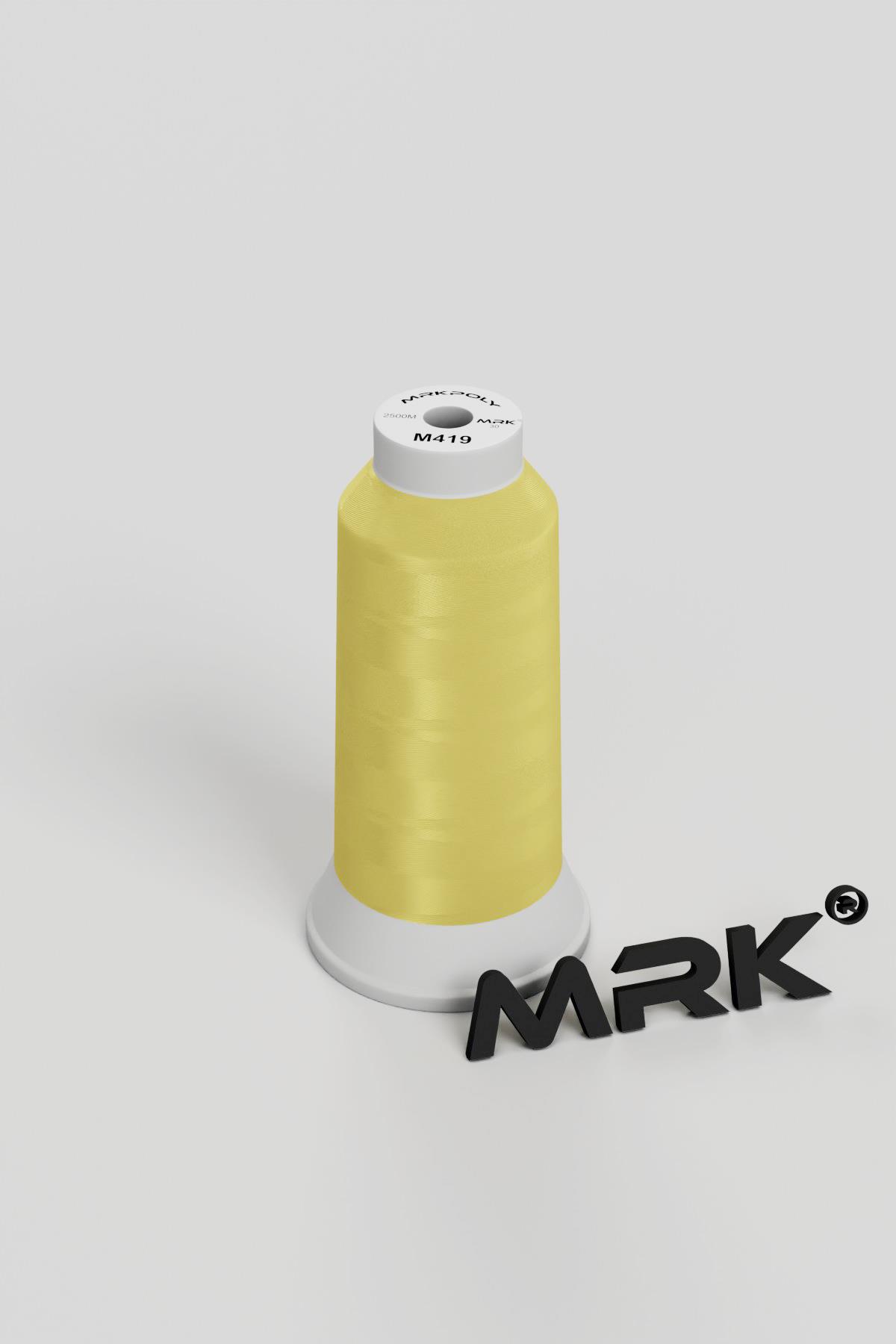 Polyester Nakış İplik Sarı -2500MT