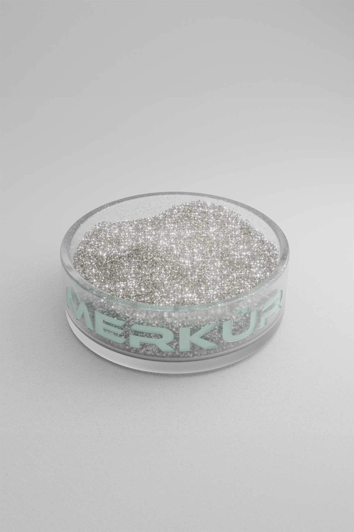 Şeffaf Renk Toz Sim Glitter 1Kg