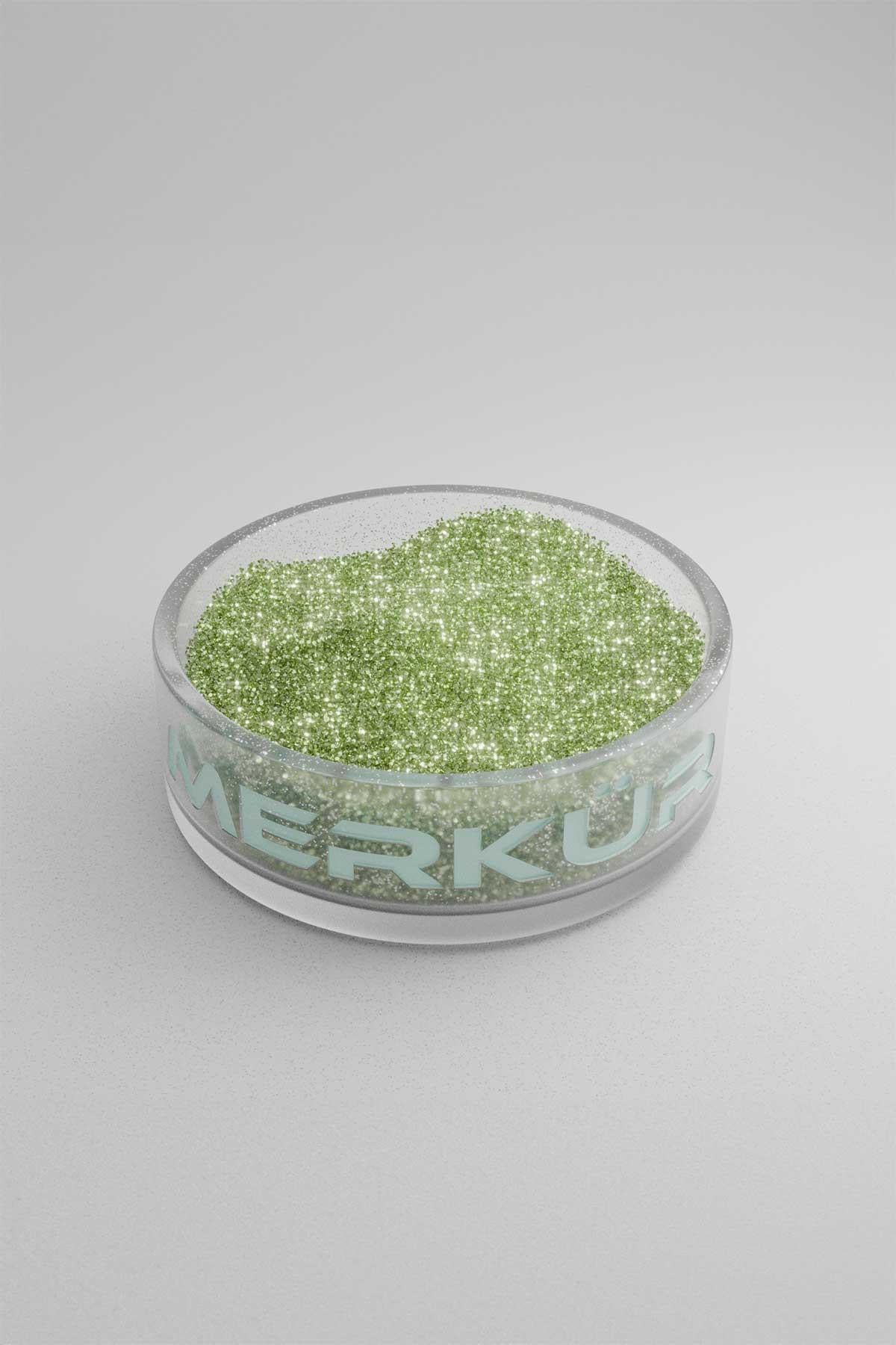 Zeytuni Yeşili Renk Toz Sim Glitter 500GR - Nakış Market