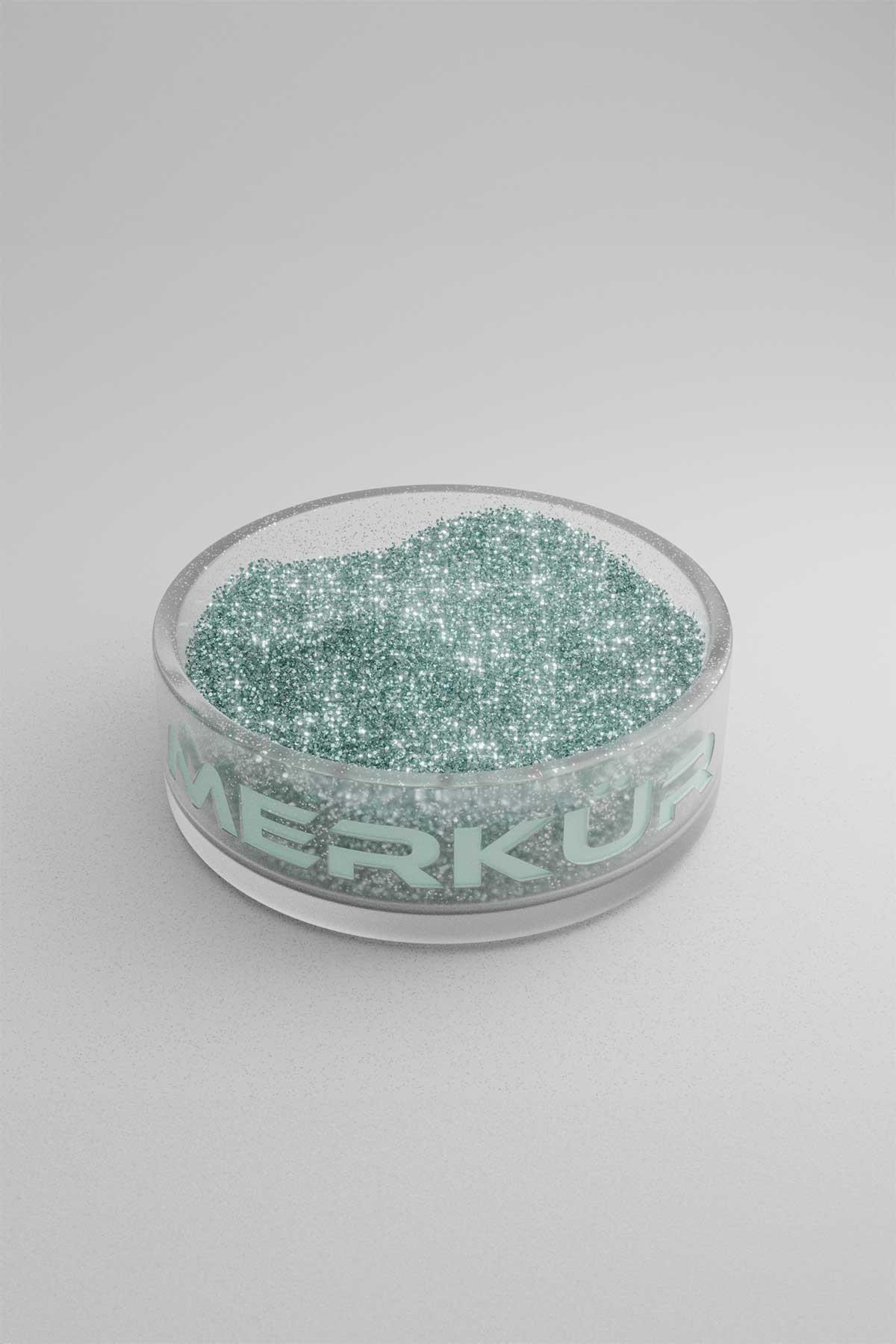 Çelik Mavisi Renk Toz Sim Glitter 1Kg