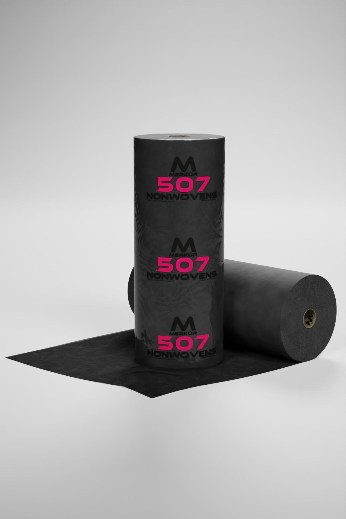 Merkür Nonwovens 507/80CM Spreyli Siyah Nakış Telası  - 300MT
