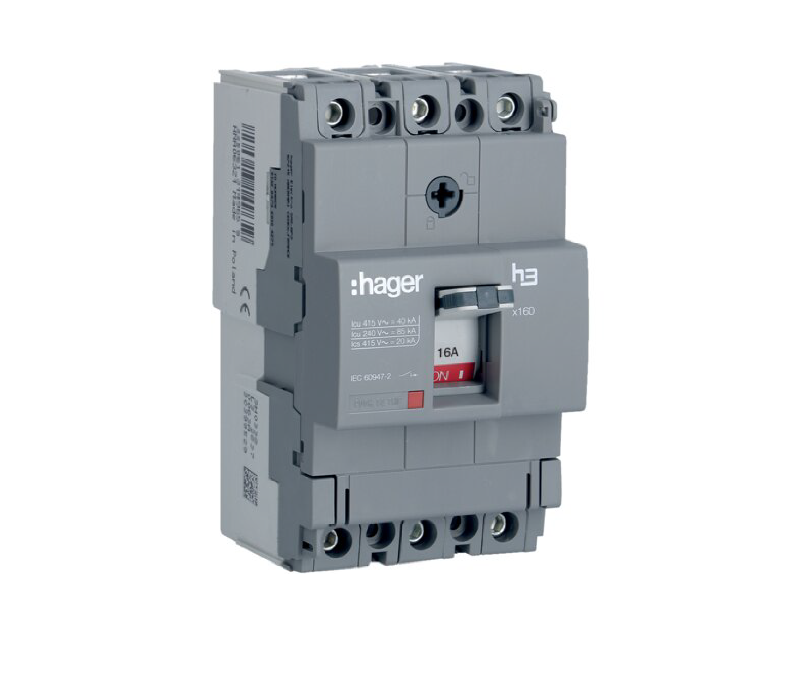 3P 40kA 16A sbt/sbt Kompak Şalter x160
