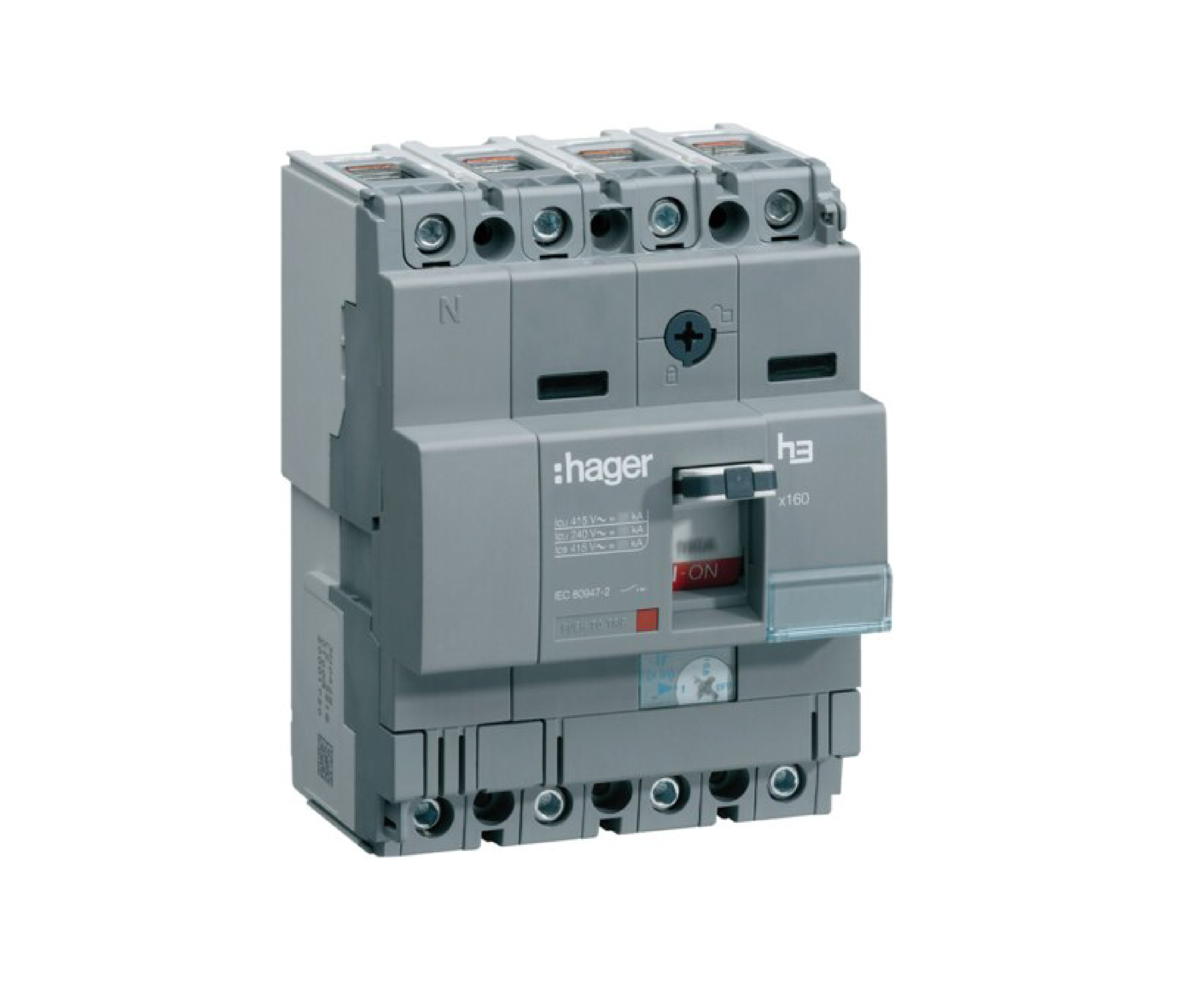 4P 40kA 100A ayr/sbt Kompak Şalter x160