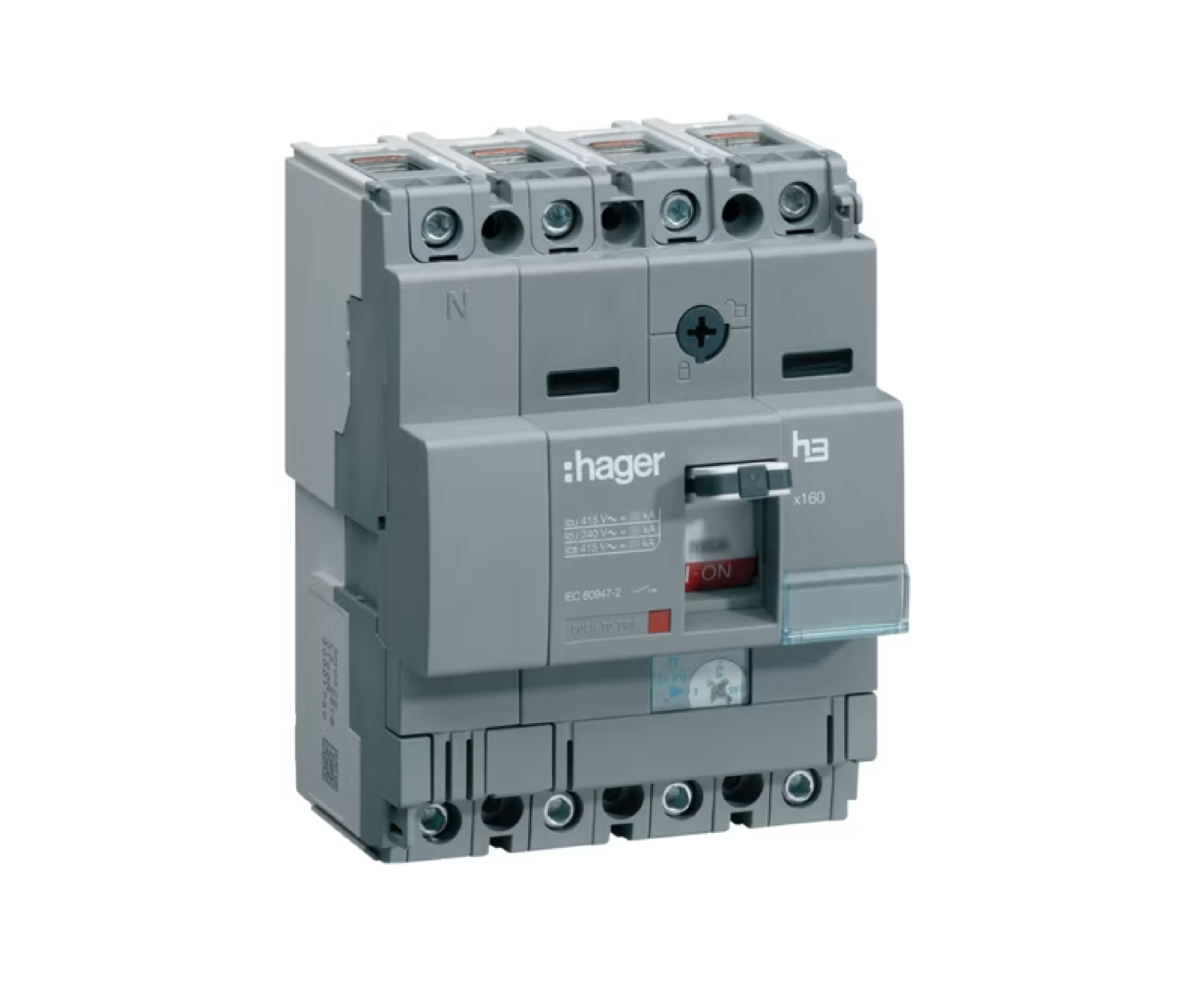 4P 40kA 40A ayr/sbt Kompak Şalter x160