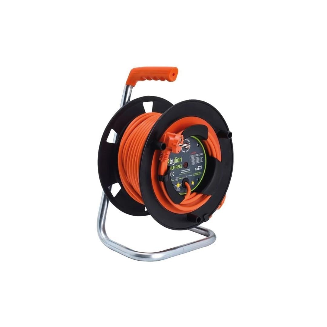 BYLİON PLASTİK MAKARA 20+2 m 3x1,5 mm TTR KABLO TURUNCU