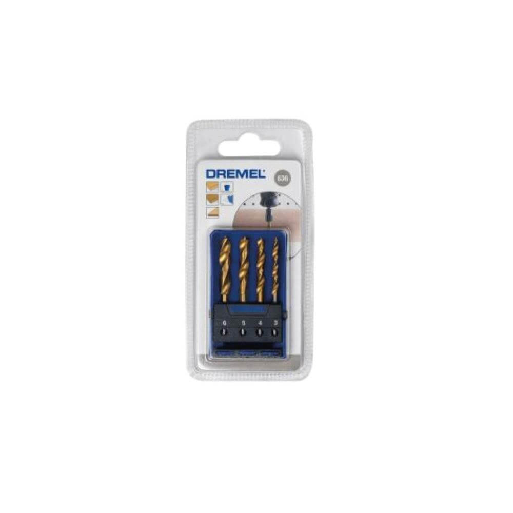DREMEL AHŞAP DELİCİ UÇ SETİ (636) 4'LÜ