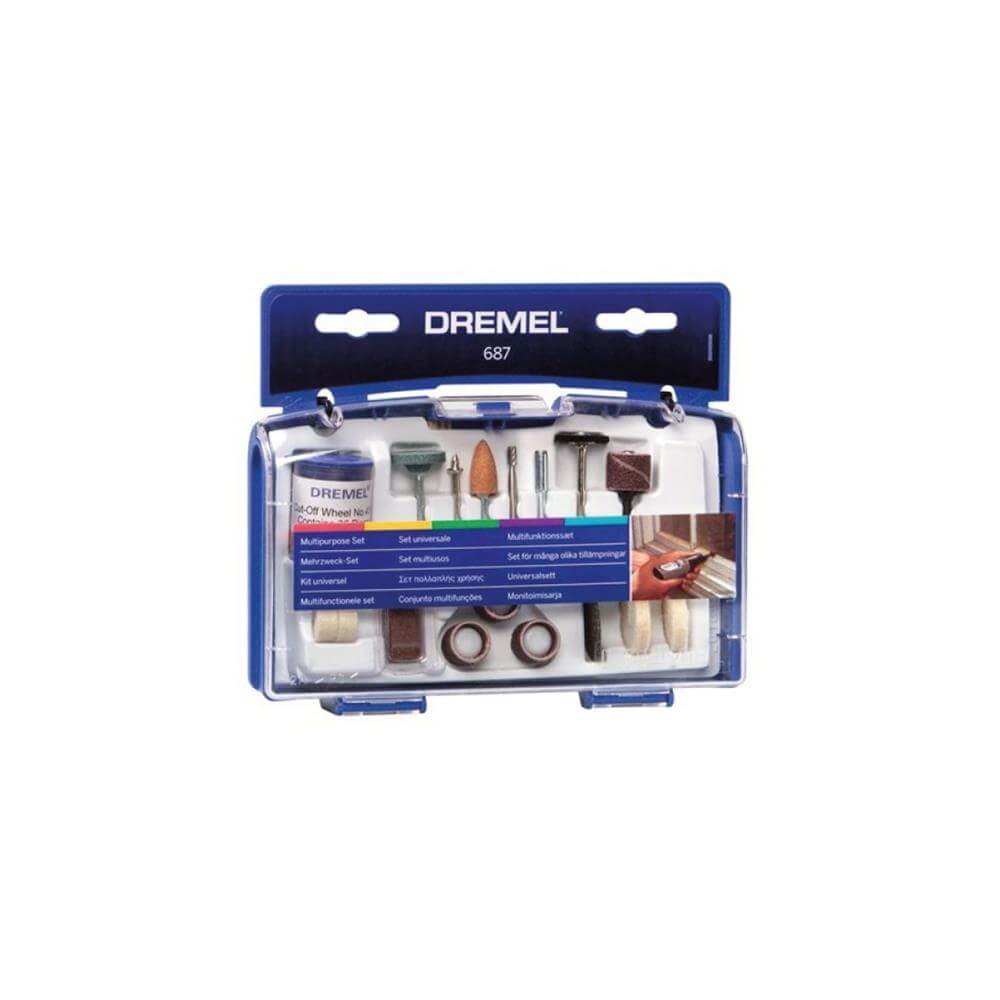 DREMEL ÇOK AMAÇLI AKSESUAR SETİ (687) 52'Lİ