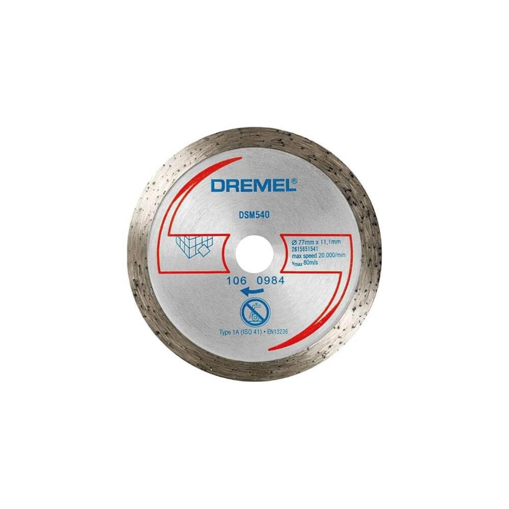 DREMEL DSM20 ELMAS FAYANS KESME DİSKİ (DSM540) 2'Lİ