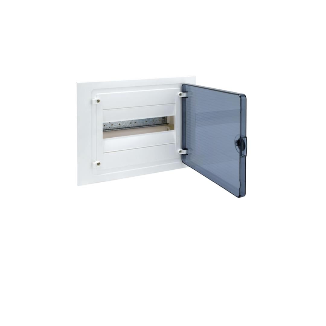 Flush encl. 12 M transp. door
