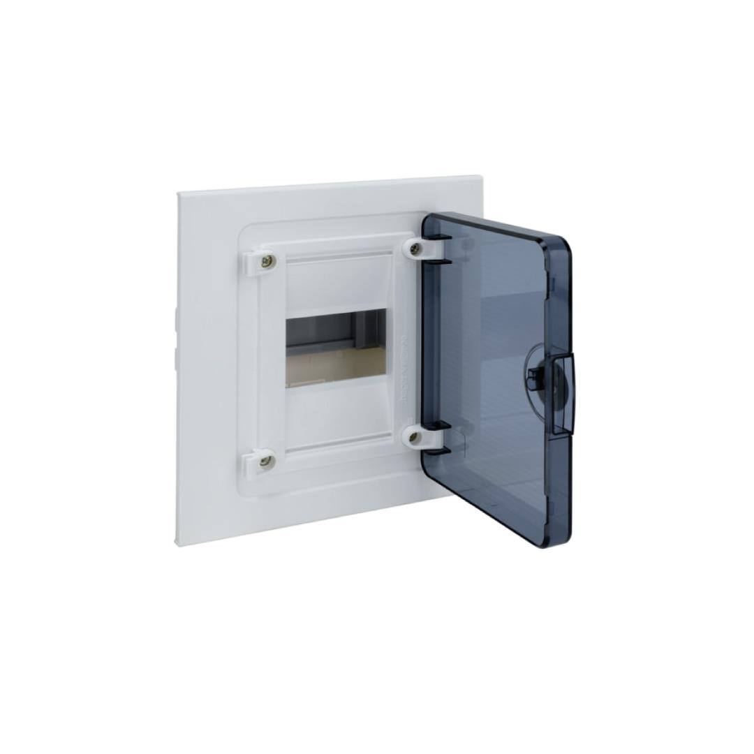 Flush encl. 4M transp. door