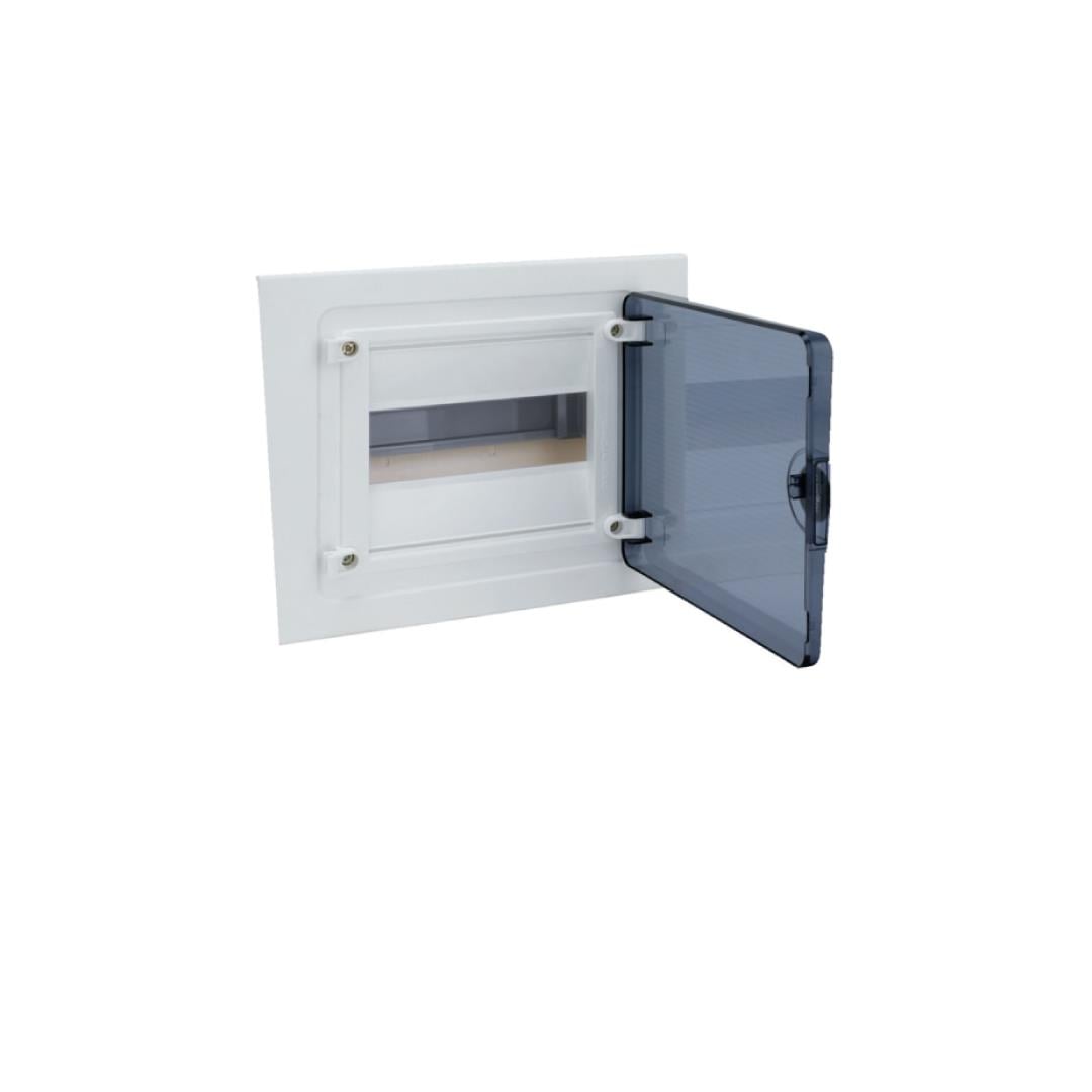 Flush encl. 8M transp. door