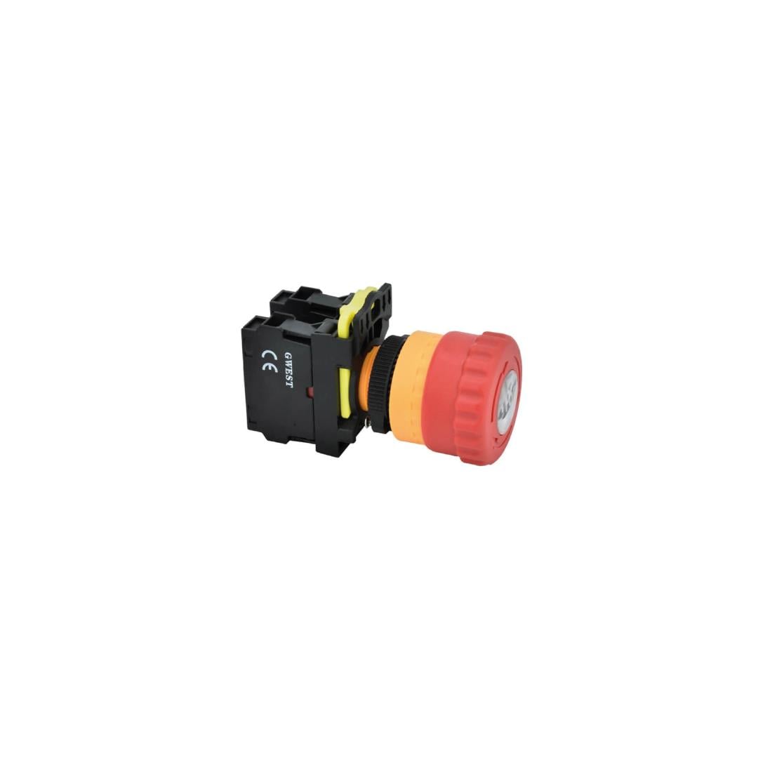 GWEST - A5-01ZFD-110 (ACİL STOP) 110V. LED IŞIKLI LOGOLU  - 10ADET
