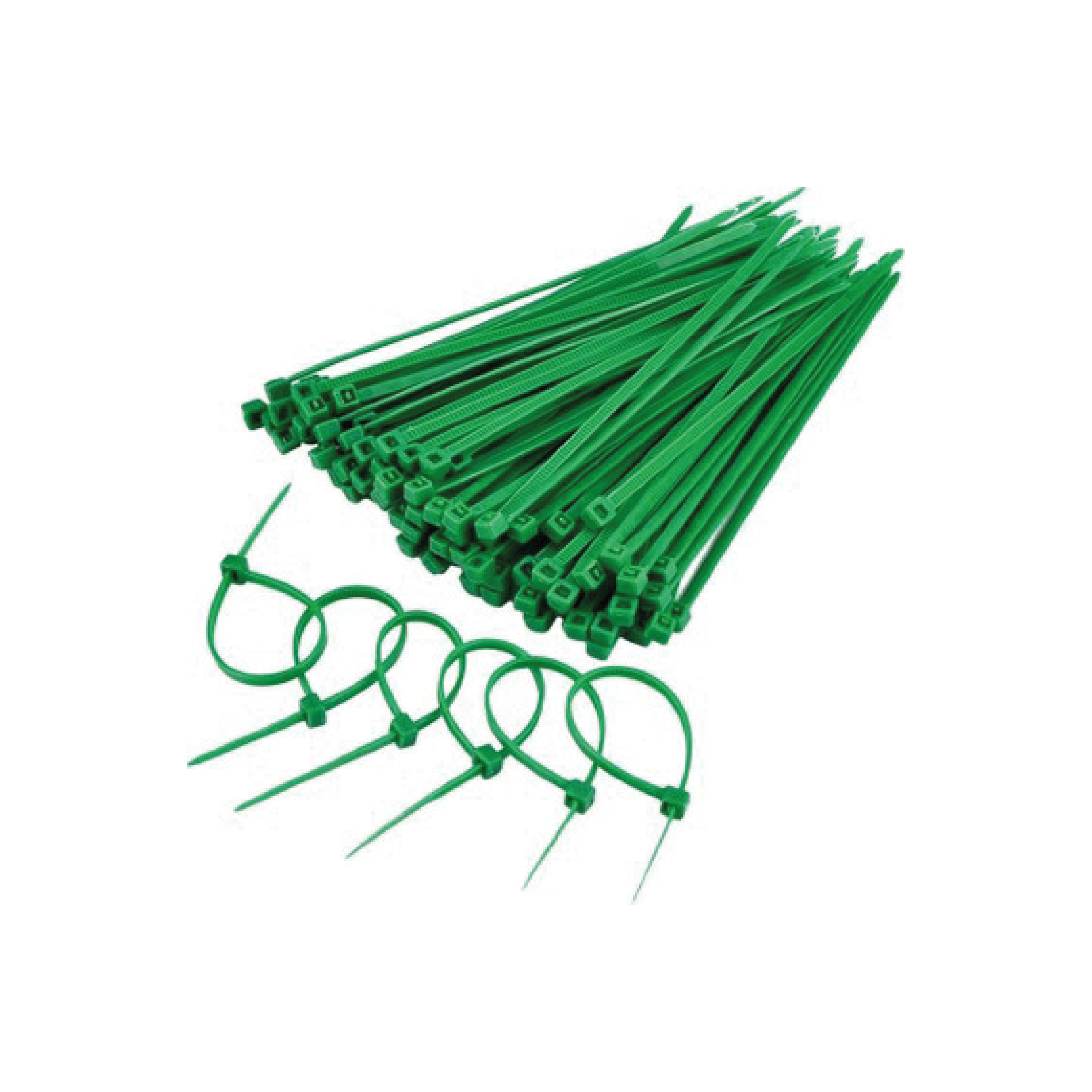 GWEST - GT 100M (100X2.5mm) YEŞİL KABLO BAGI - 1000ADET