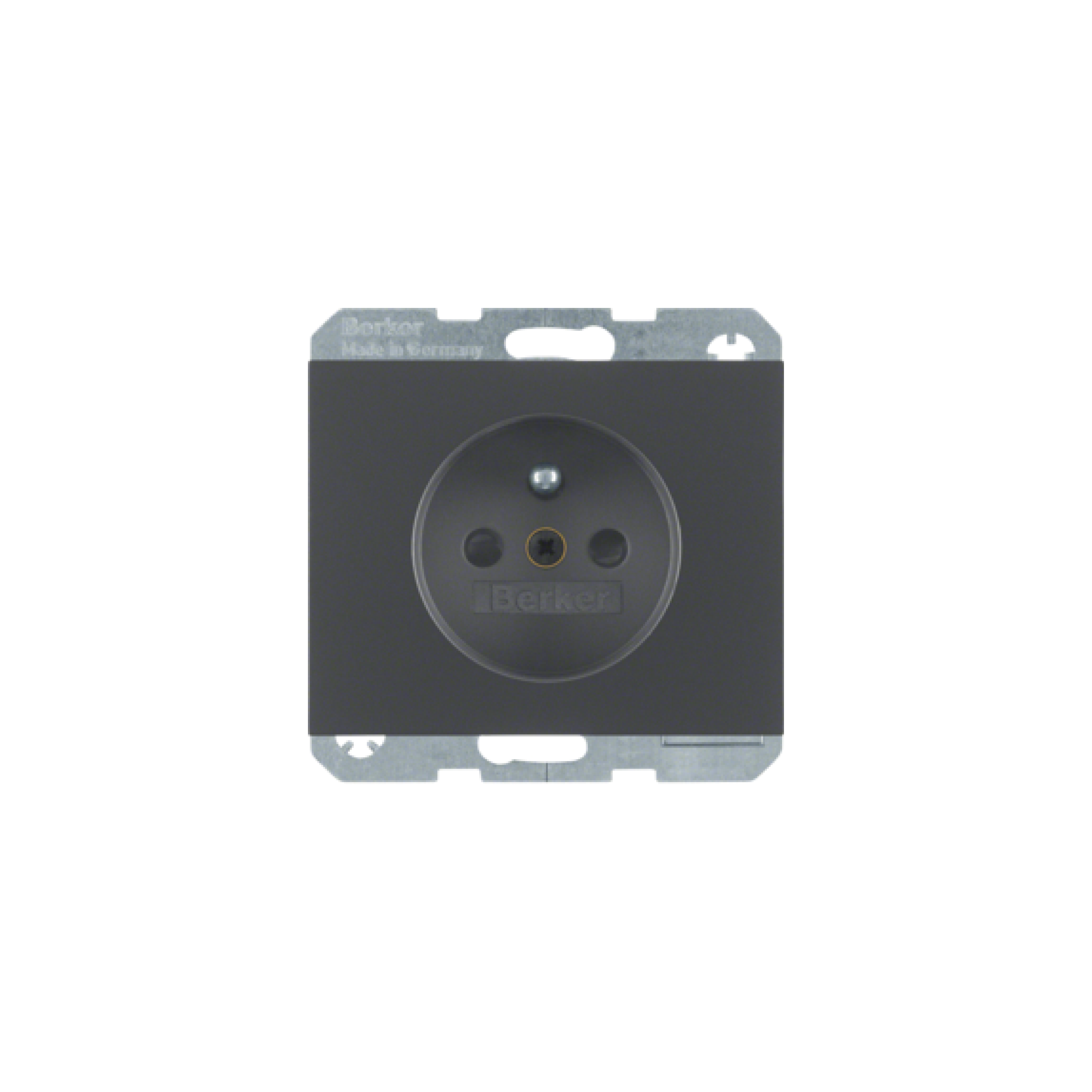 K1 Antrasit Ups Çocuk korumalı Priz Mekanizma + Kapak