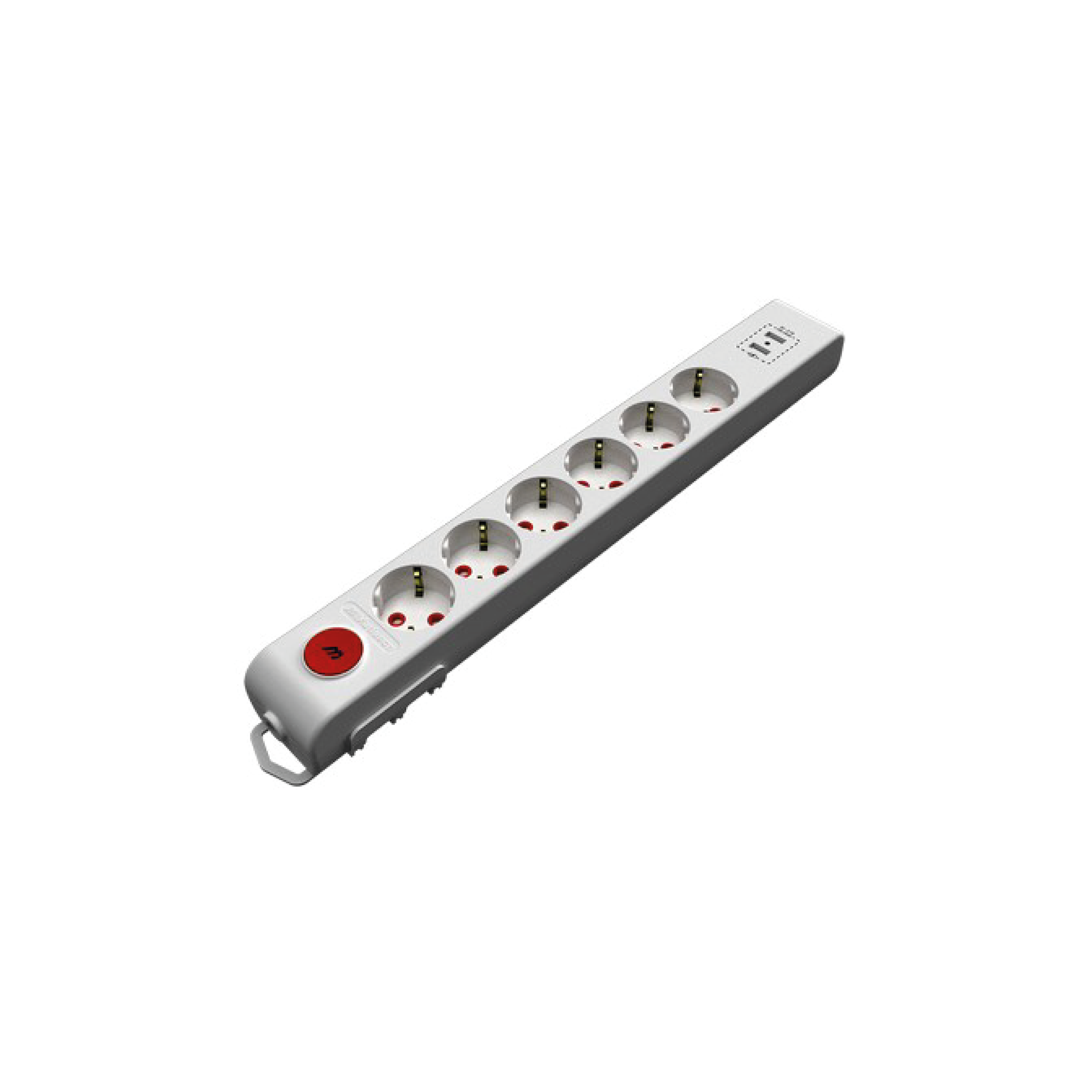 MUTLUSAN - RI-TECH ALTILI USB ANAHT. TOP.LI GRUP PRİZ(Ç.K.)(KLEMENSLİ)