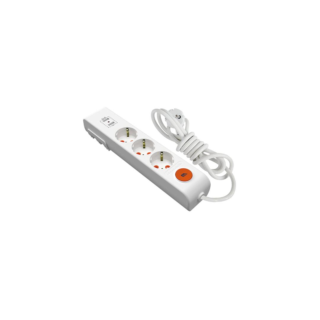 MUTLUSAN - RI-TECH ÜÇLÜ USB ANAHT. TOP.LI GRUP PRİZ(Ç.K.)(5 MT)
