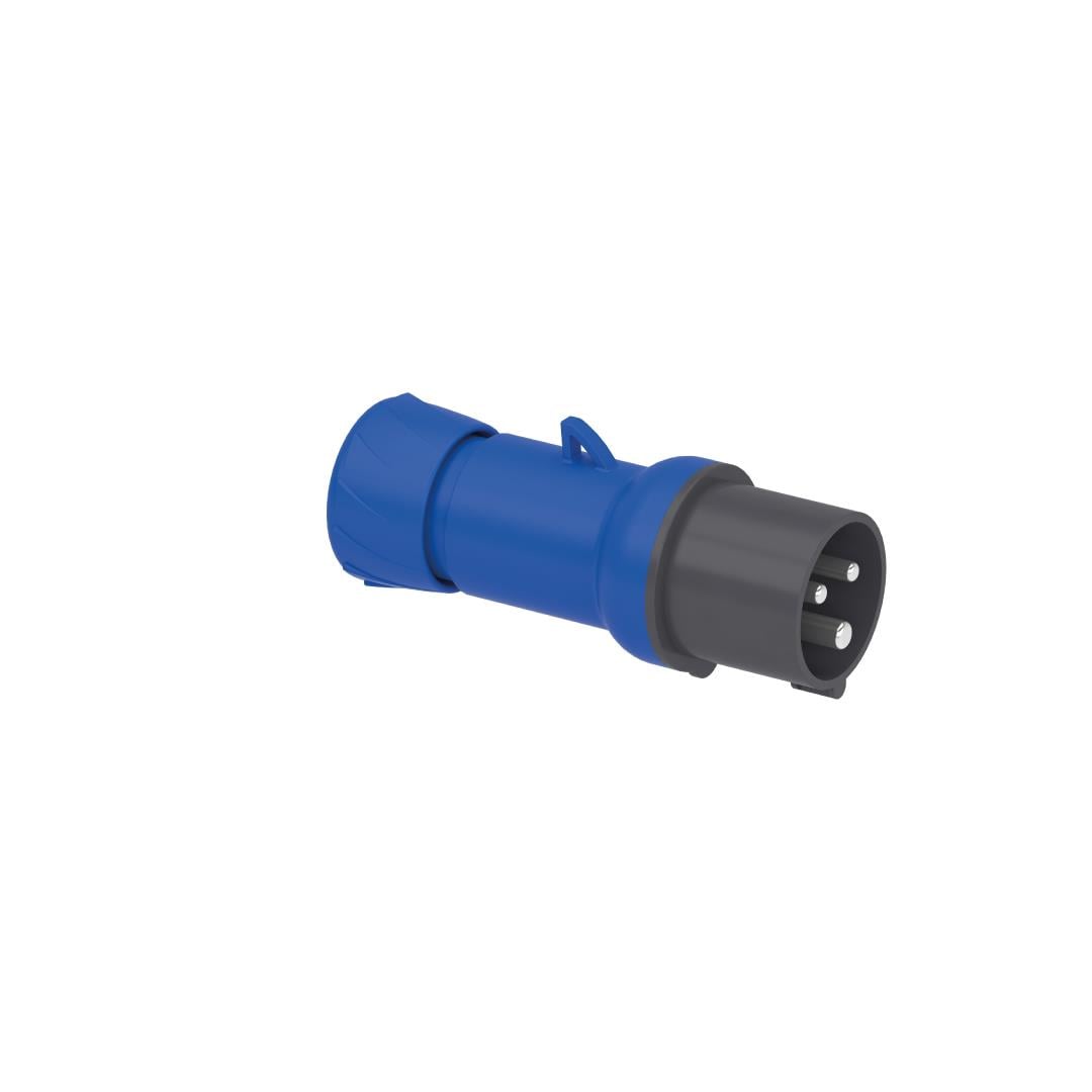 SCHNEIDER - 3x16A, monofaze, 2P+T, IP44, VİDALI, Düz Fiş 