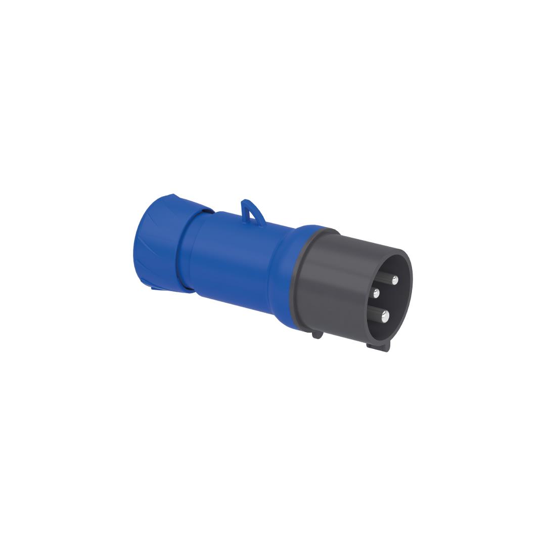 SCHNEIDER - 3x32A, monofaze, 2P+T, IP44, VİDALI Düz Fiş 